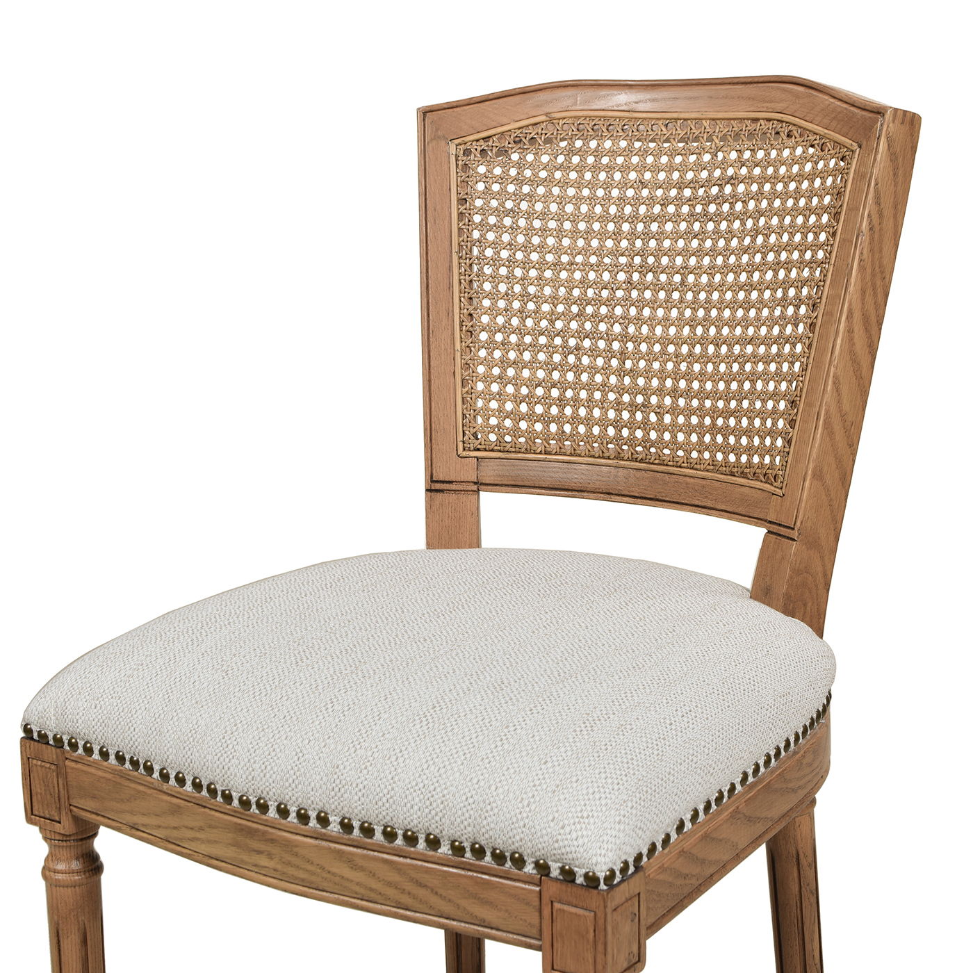 Triomphe - Rattan Wicker High Back Armless Counter Bar Stool - Best Buy Furniture