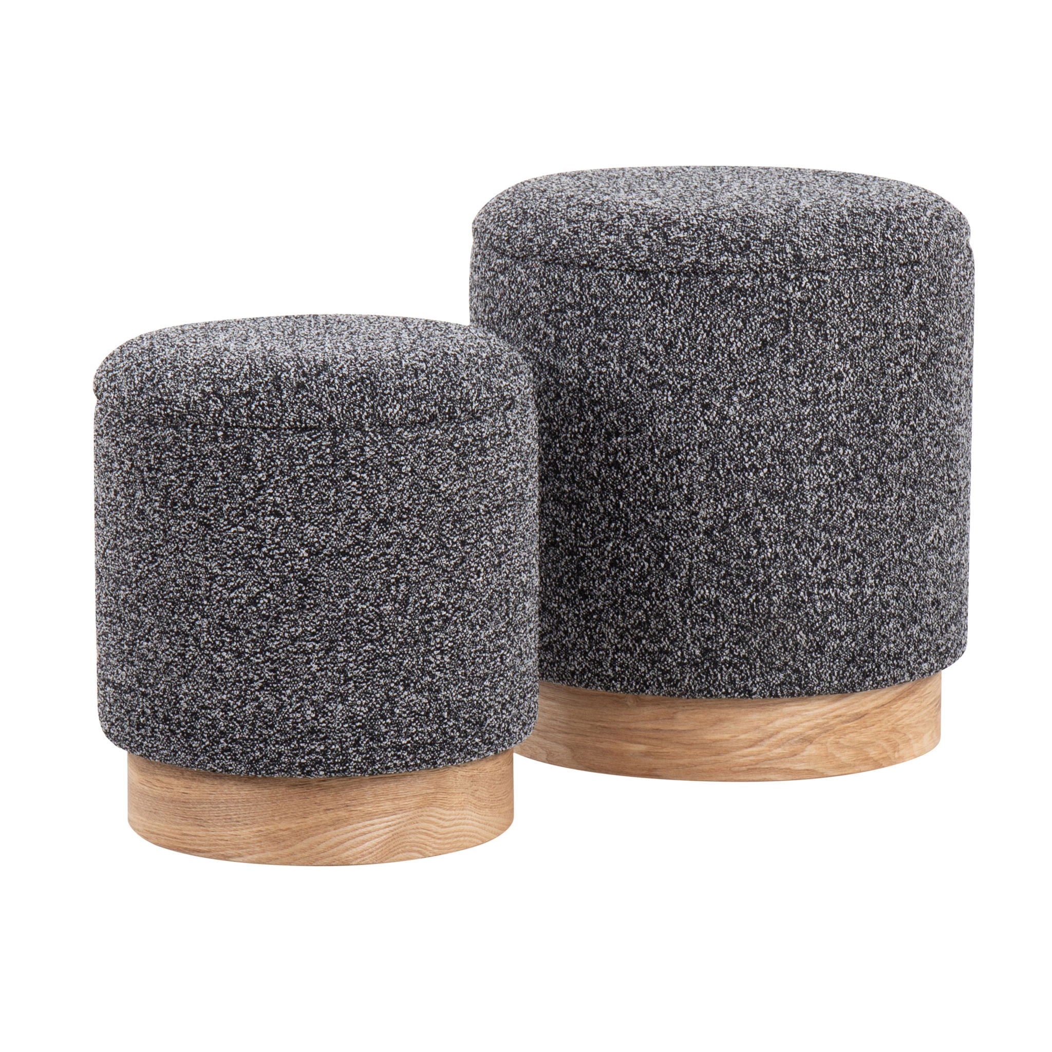 Marla - Contemporary, Nesting Ottoman Set - Best Buy Furniture