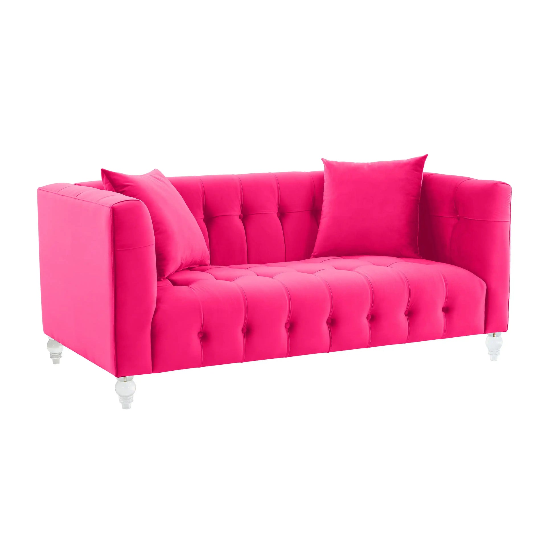 Bea - Velvet Loveseat - Best Buy Furniture