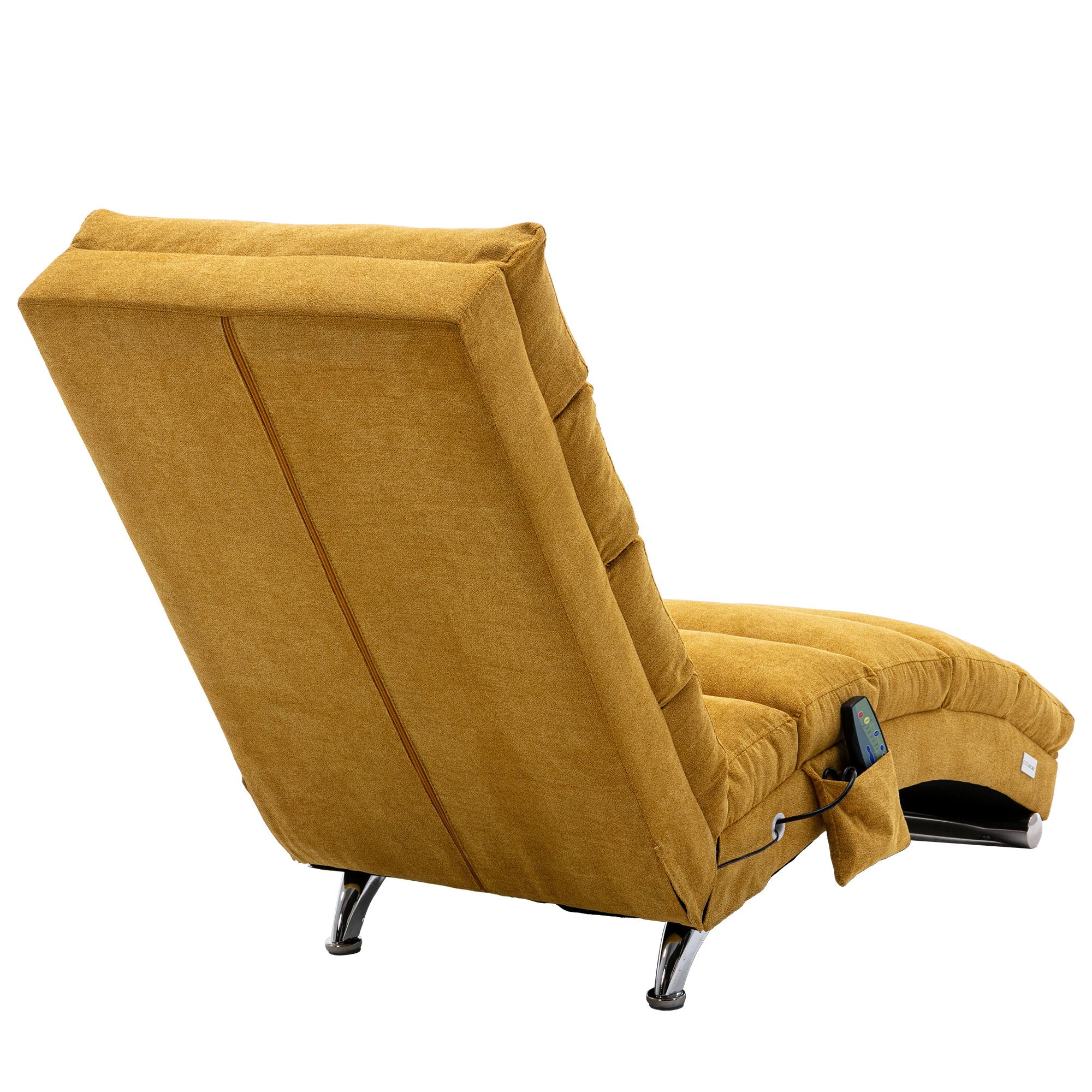 Massage Chaise Lounge Indoor With Remote Control, Ergonomic Electric Massage Lounger - Best Buy Furniture