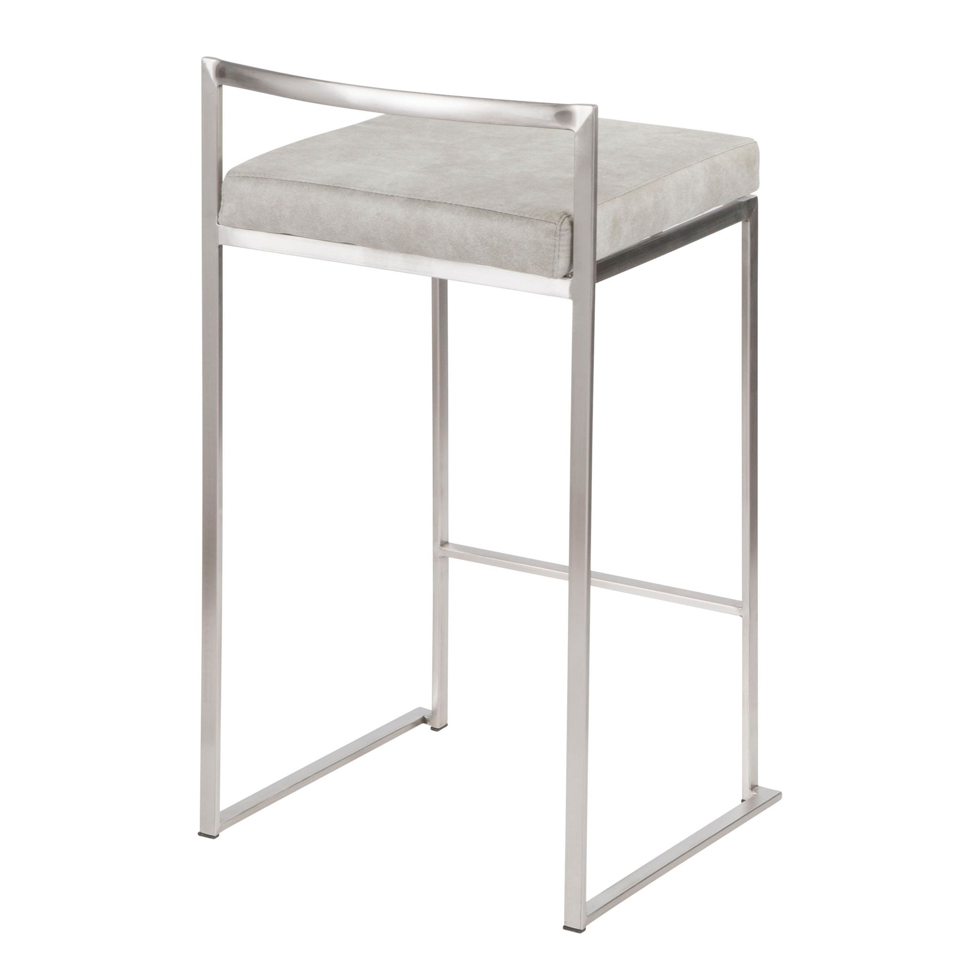 Fuji - Contemporary Elegant Stackable Counter Stool Set - Best Buy Furniture