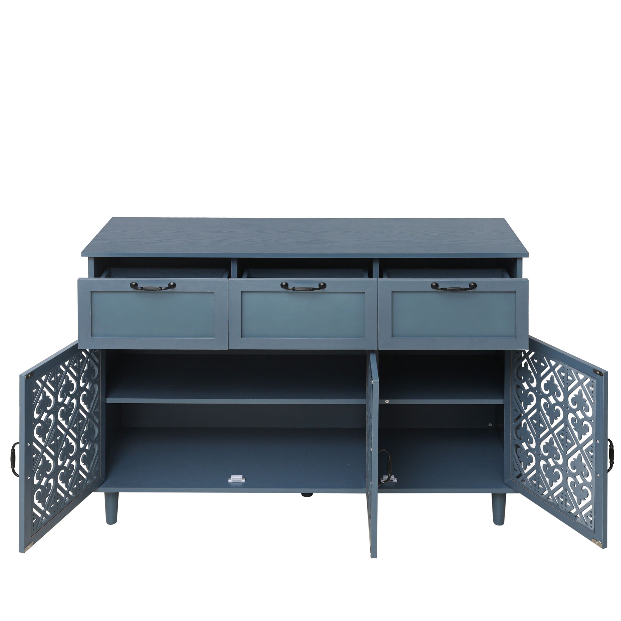 3 Door 3 Drawer Elegant Cabinet - Best Buy Furniture