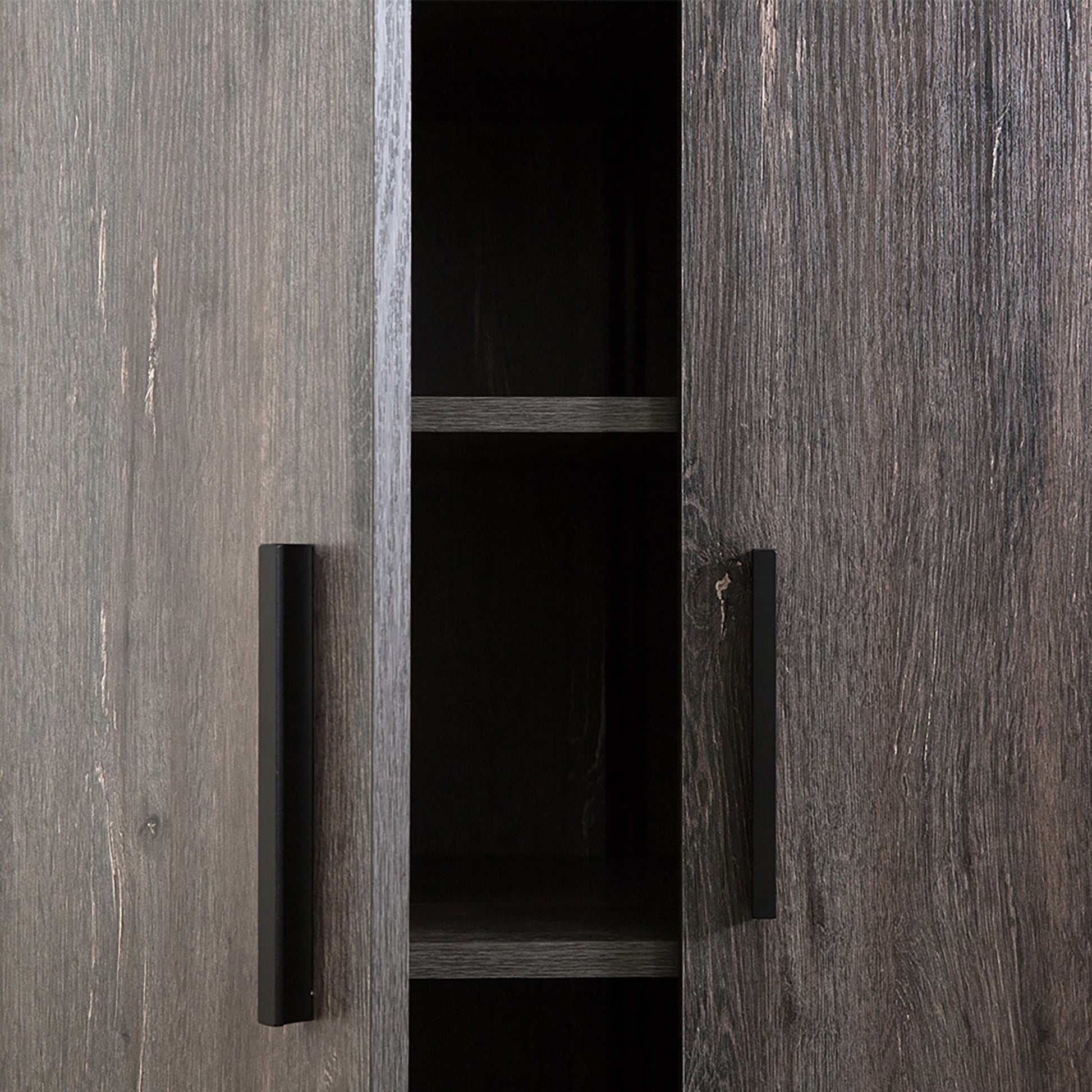 Mia - Farmhouse Shoe Cabinet With 6 Shelves - Best Buy Furniture