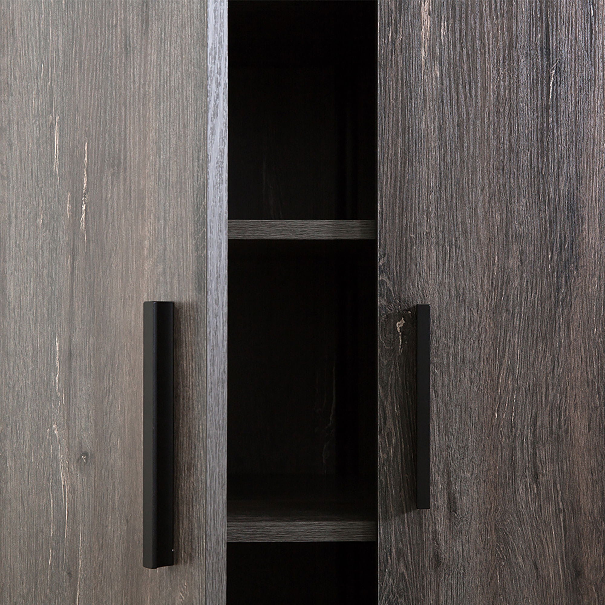 Mia - Farmhouse Shoe Cabinet With 6 Shelves - Best Buy Furniture