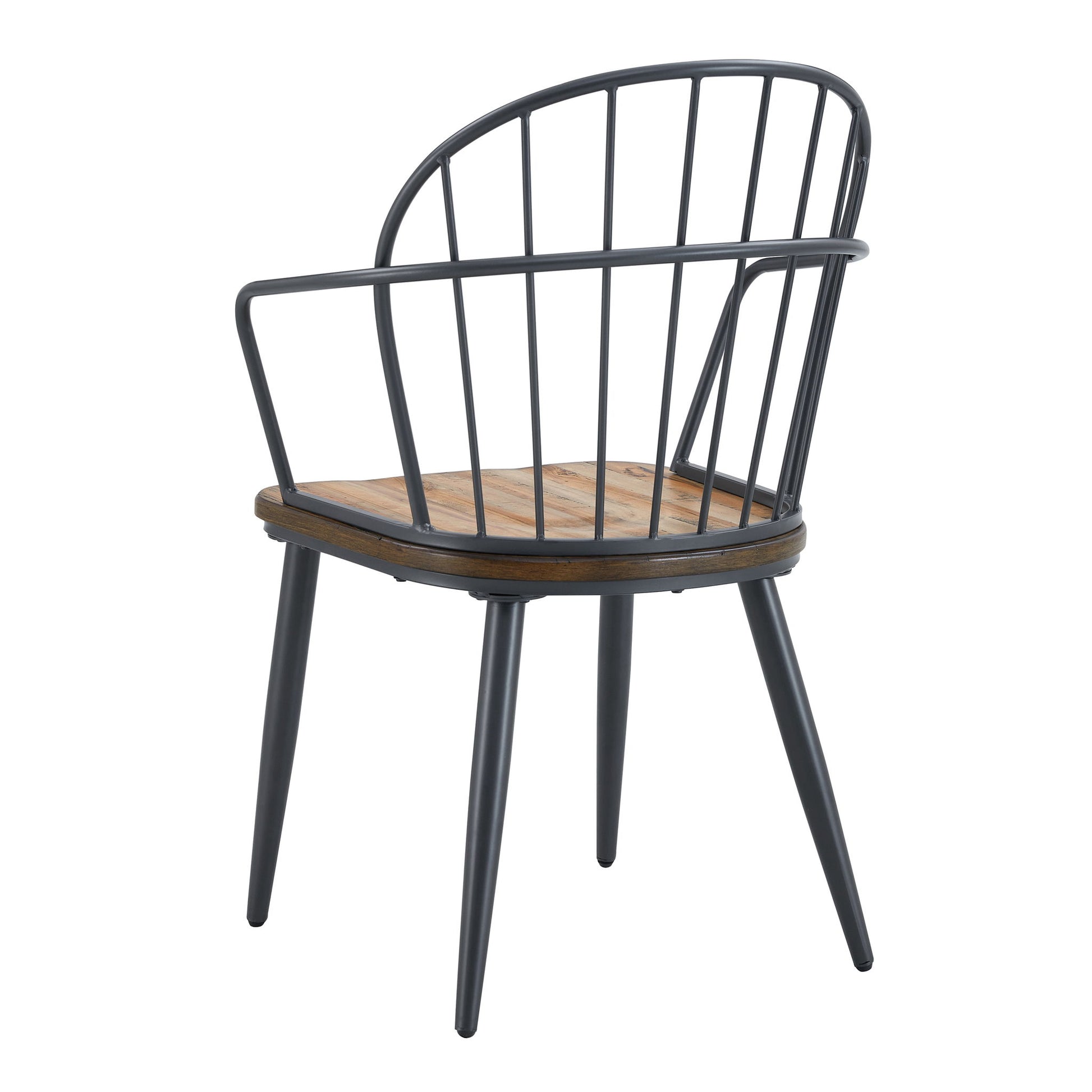 Contemporary Indoor Dining Set With Metal Legs, Birch, And Metal - Black / Natural - Best Buy Furniture
