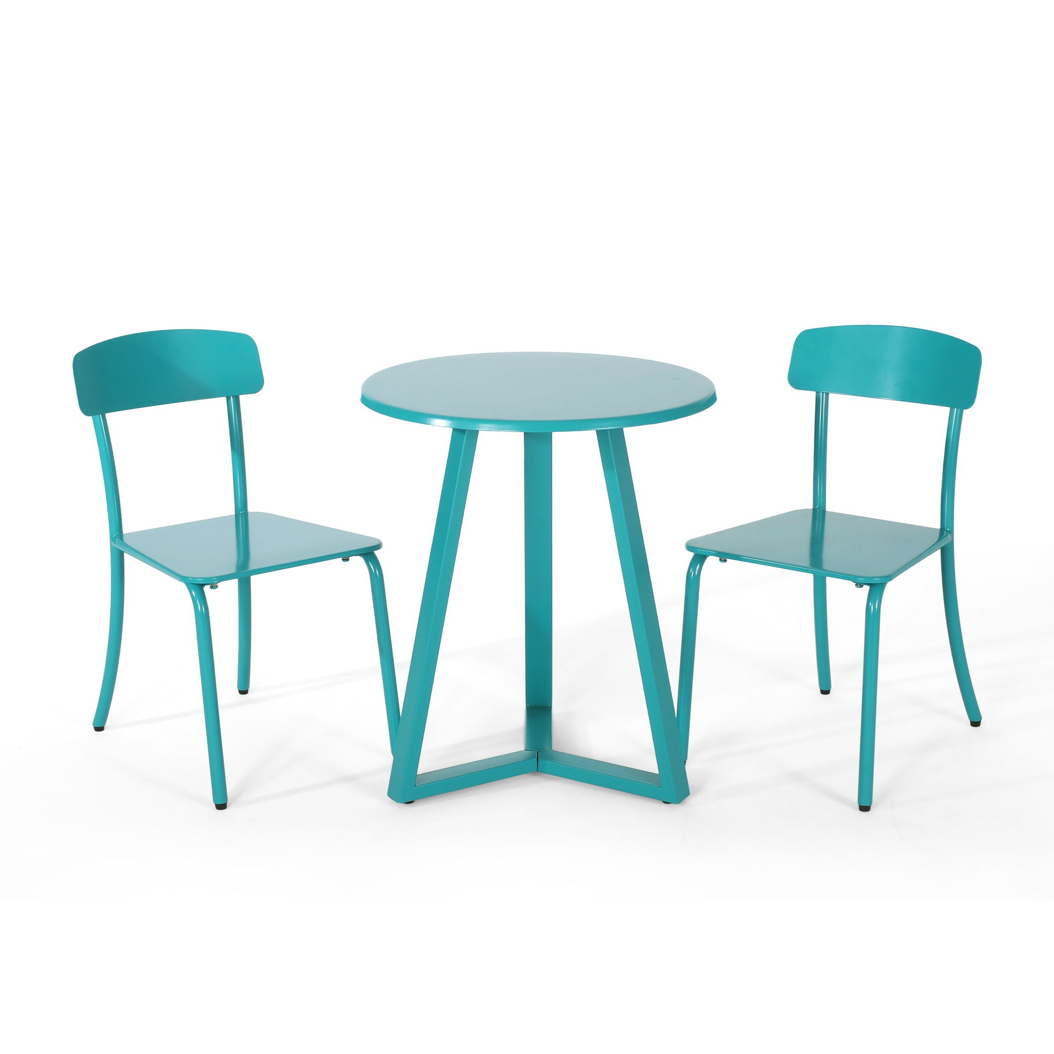Samos - Bistro Set - Teal - Best Buy Furniture