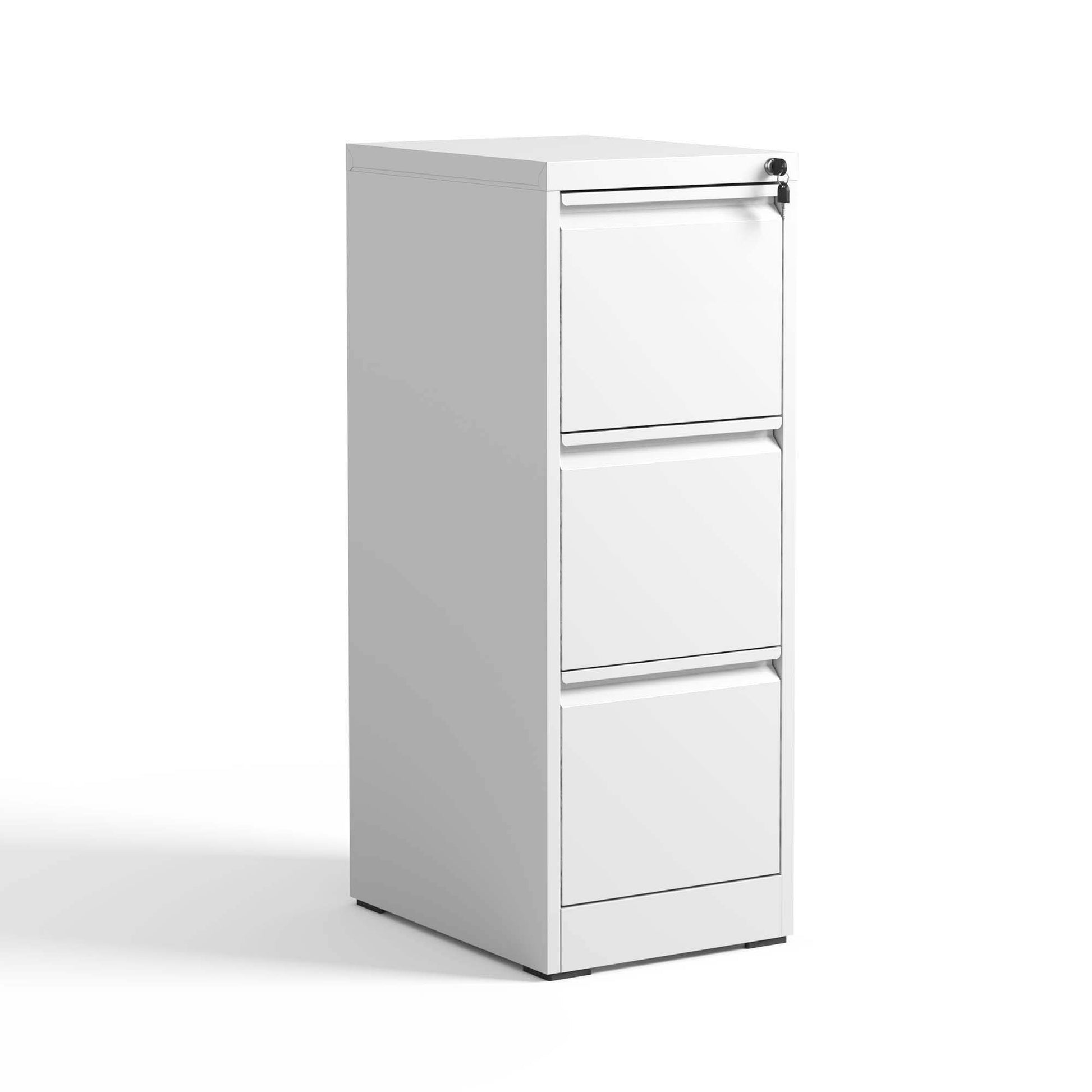 Steel Drawer Vertical File Cabinet With Lock For A4 Legal / Letter Size - Best Buy Furniture