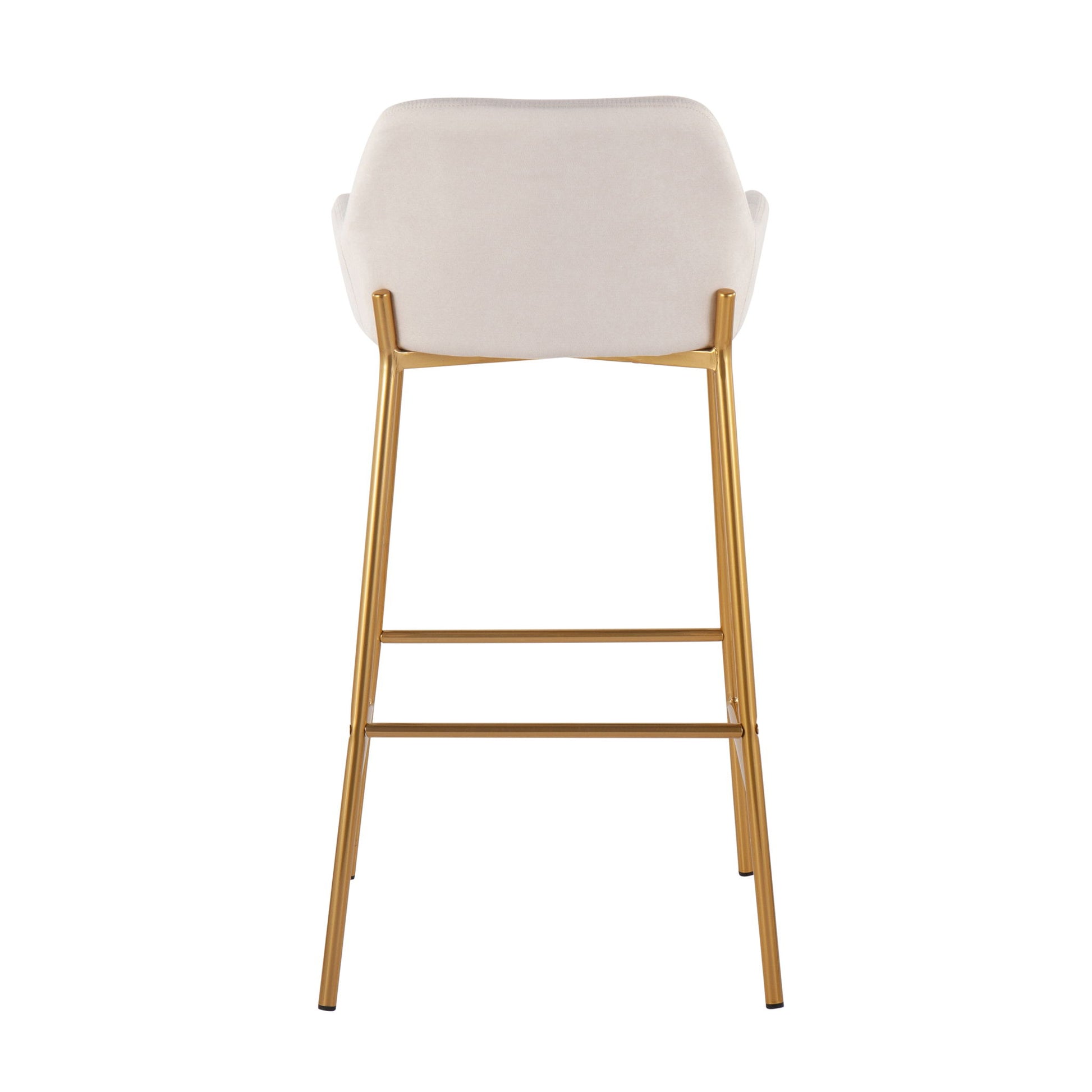 Daniella - Contemporary / Glam Fixed Height Bar Stool (Set of 2) - Best Buy Furniture