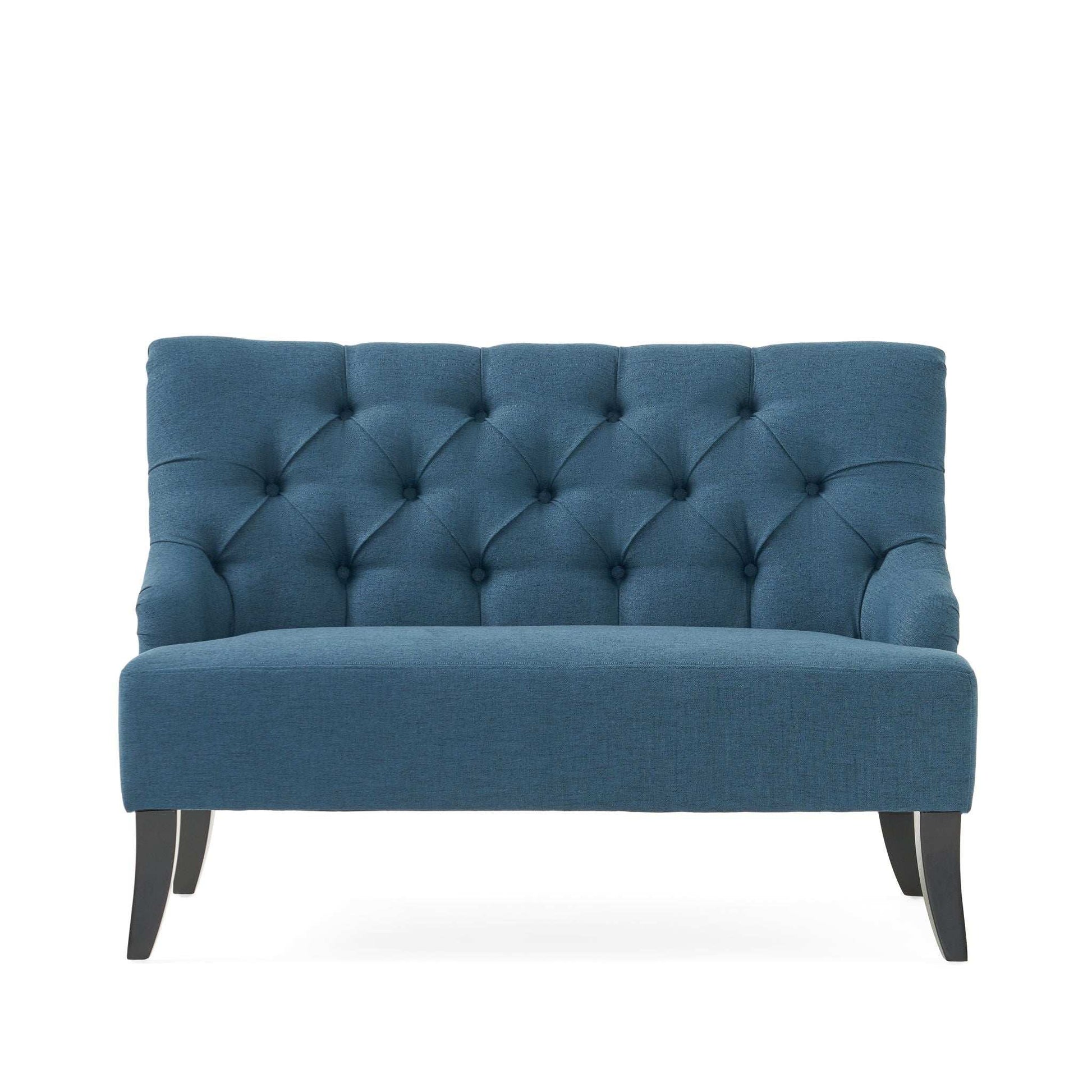 Nicole - French Style Upholstered Loveseat With Tufted Backrest - Best Buy Furniture