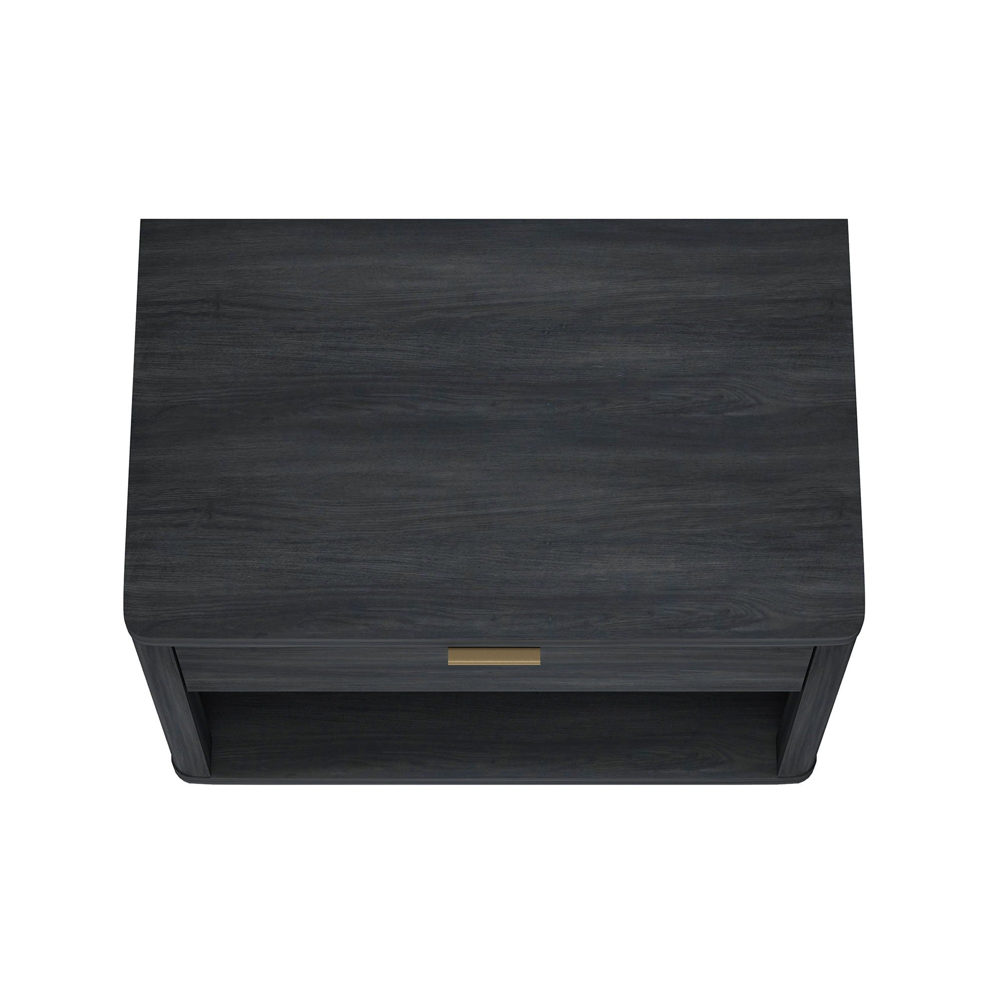 Evelyn - Nightstand With 1 Drawer And Open Shelf