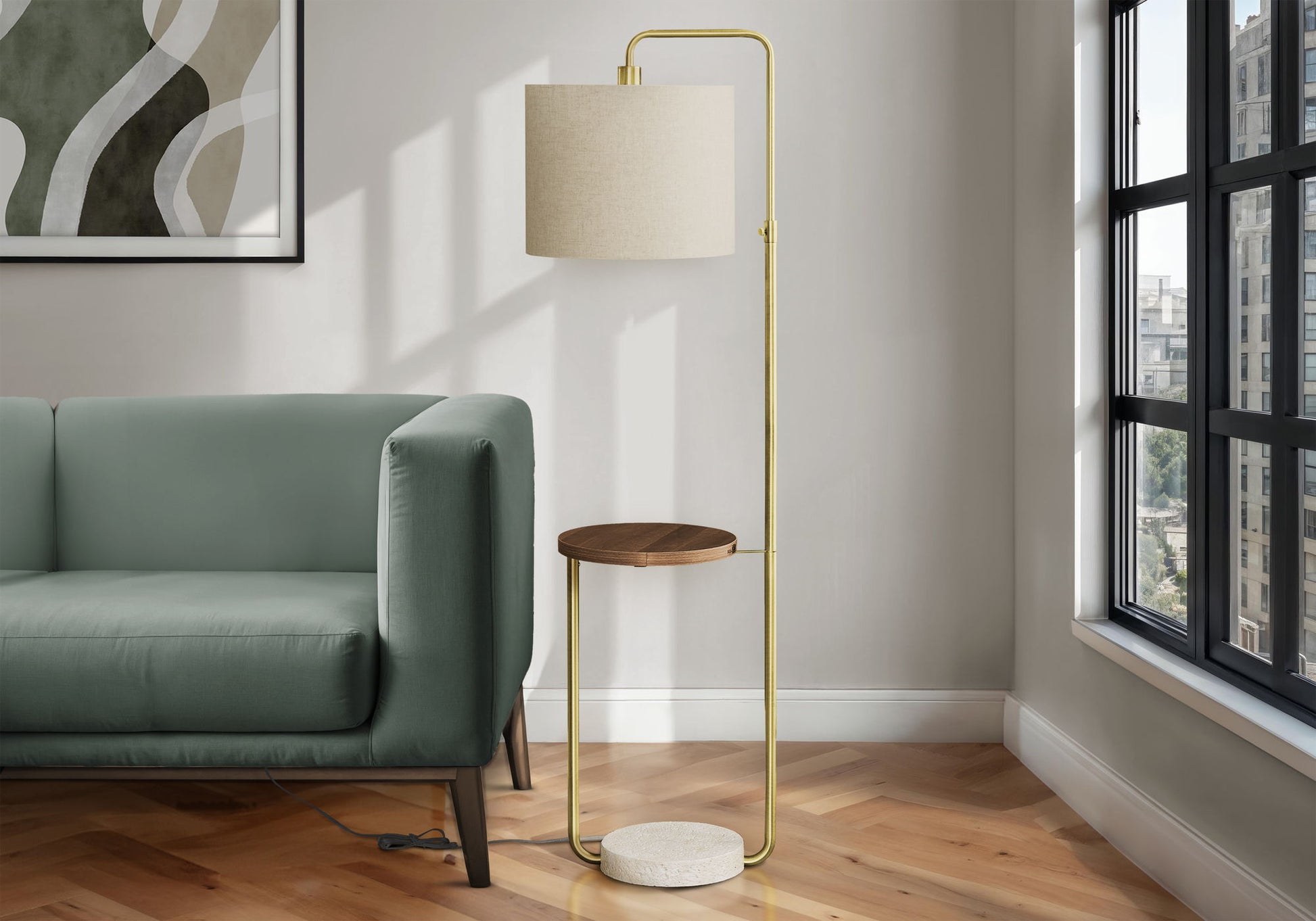 Floor Lamp Usb Port Included Lighting - Best Buy Furniture