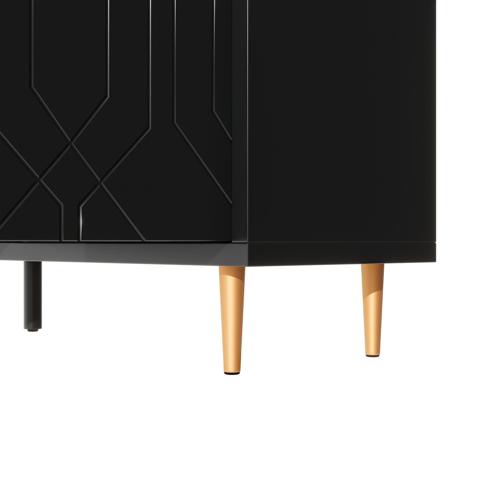 Modern TV Stand With 3 Doors And Adjustable Shelves - Best Buy Furniture