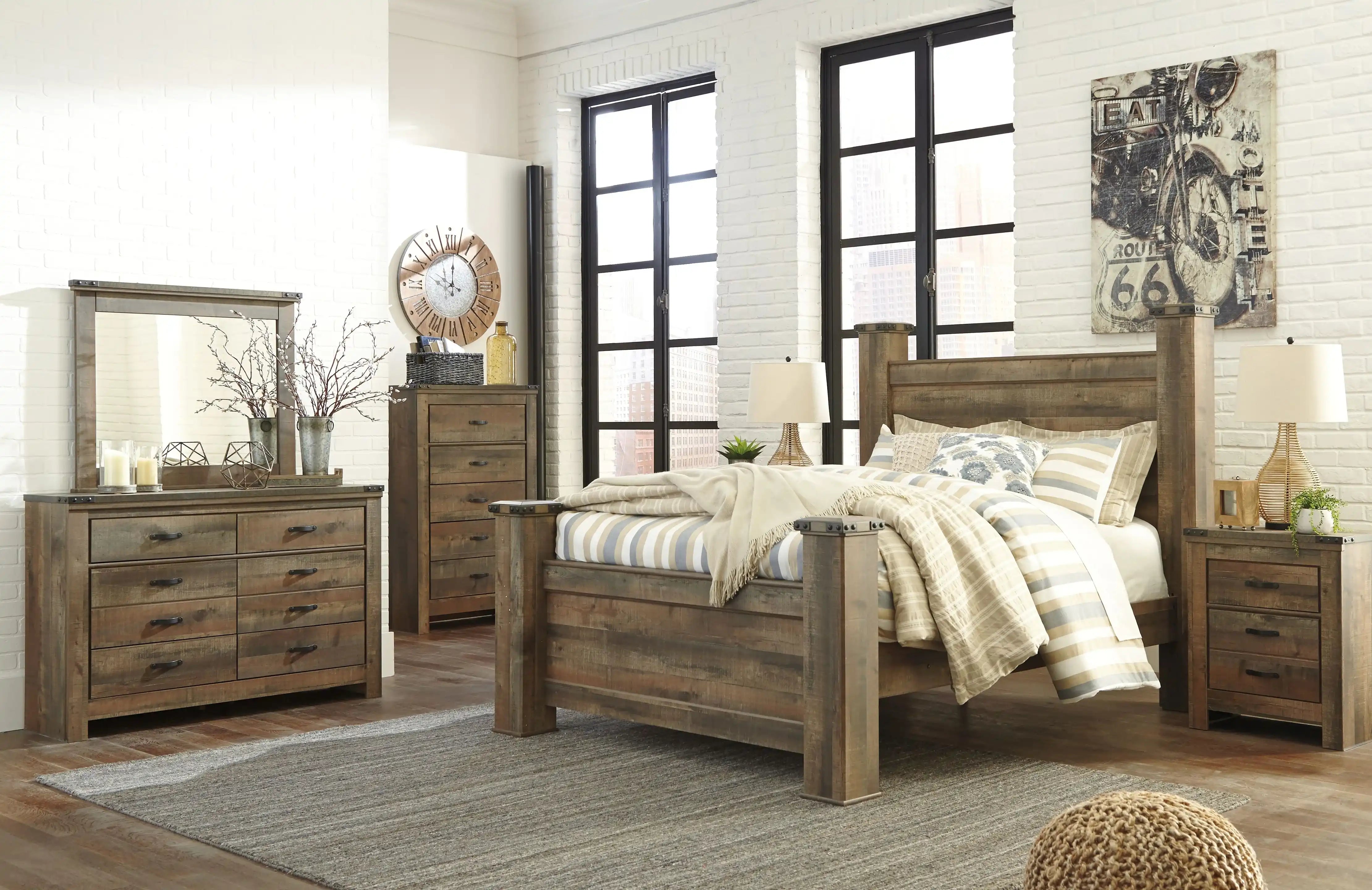 Trinell - Poster Bed - Best Buy Furniture