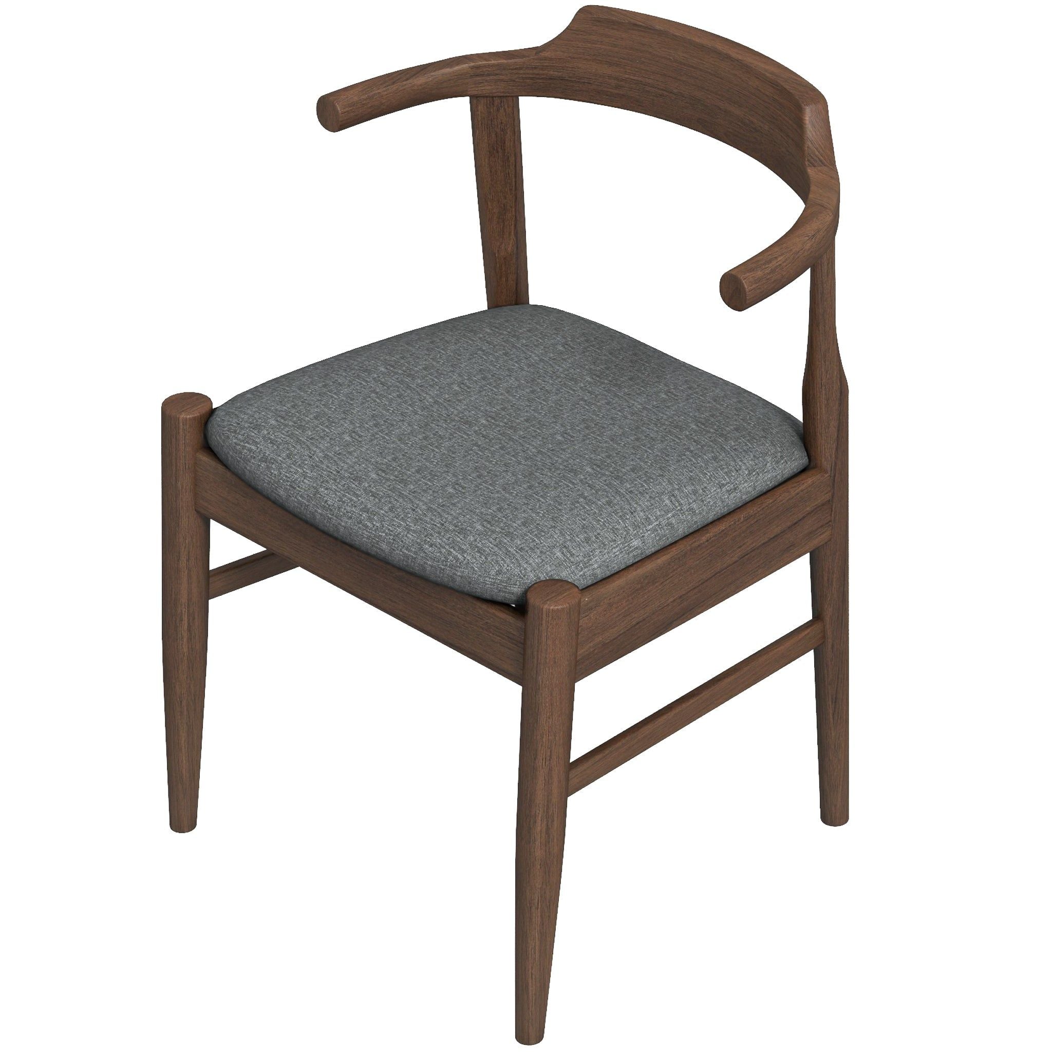 Dakota - Mid-Century Modern Velvet Dining Chair (Set of 2) - Best Buy Furniture