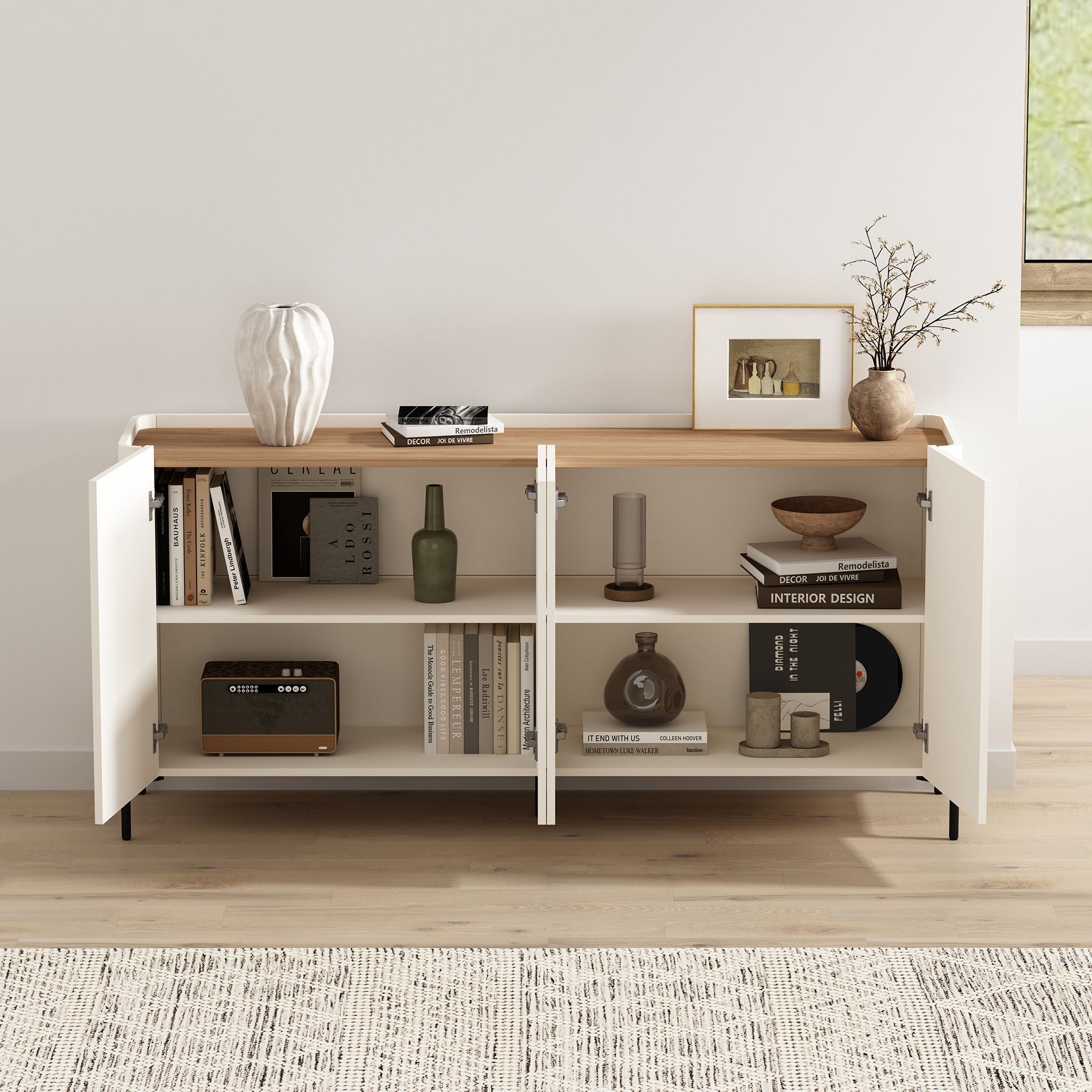 Abbey - Sideboard With Adjustable Shelves