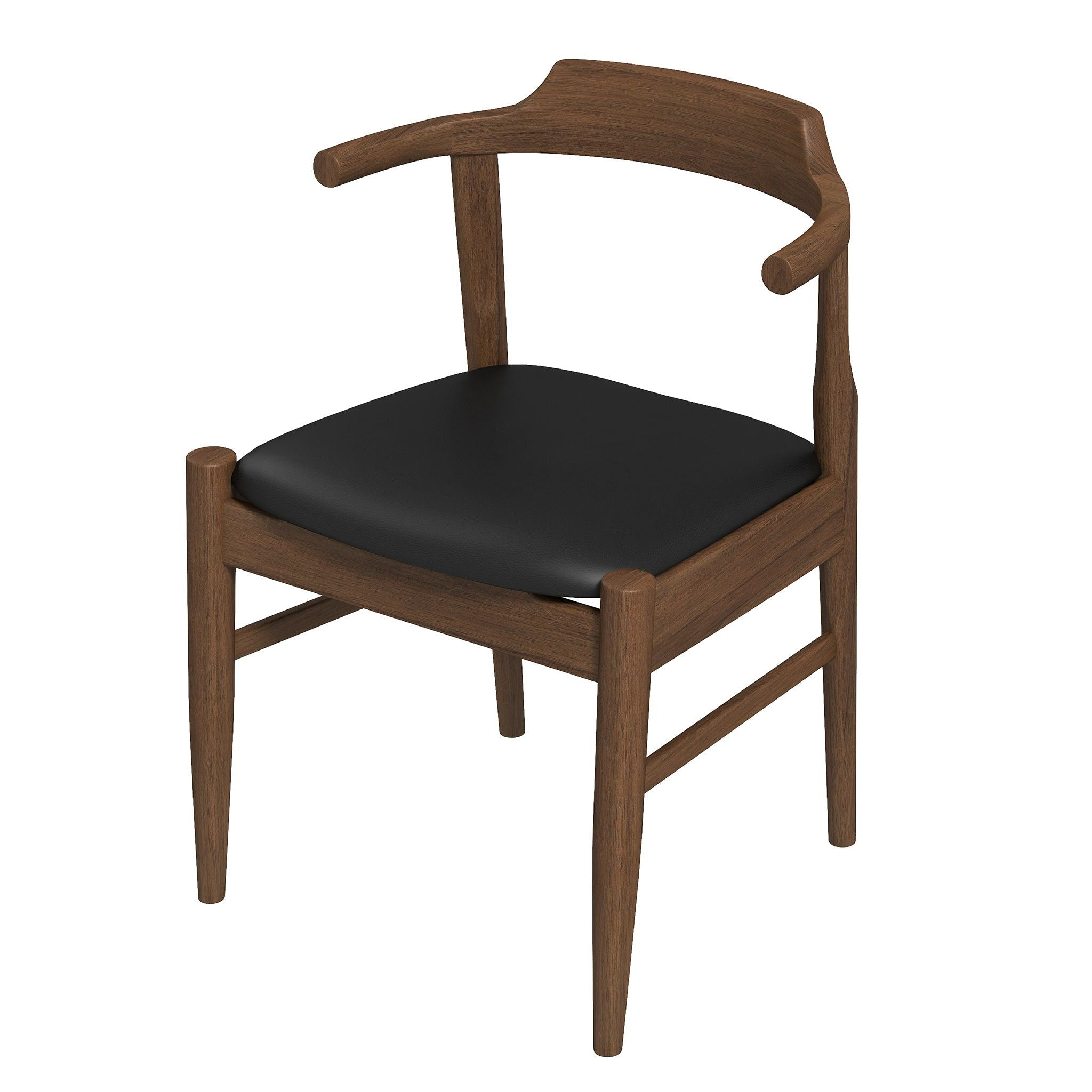 Damian - Mid-Century Solid Wood Dining Chair - Best Buy Furniture