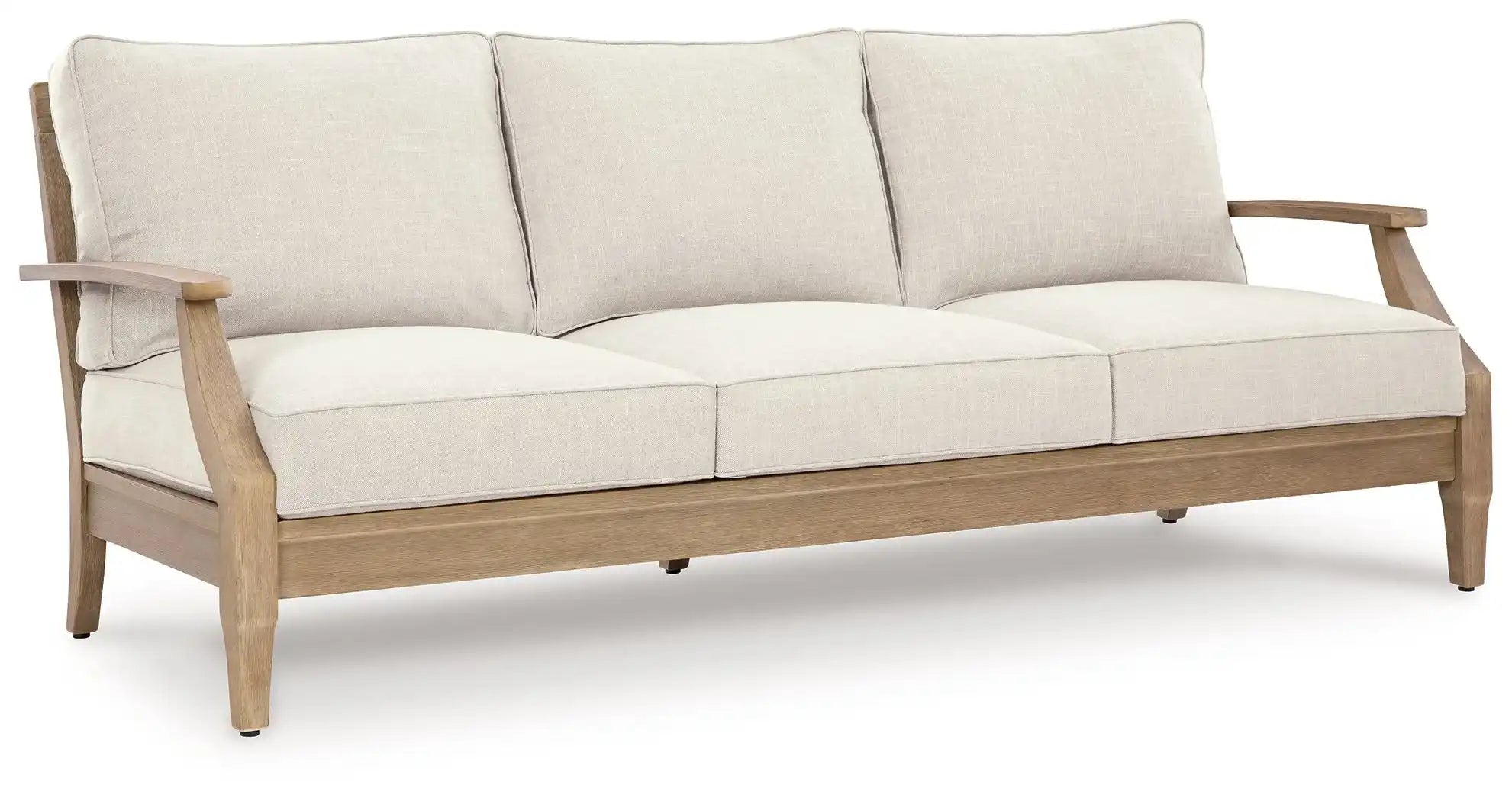 Carter Hall - Sofa With Cushion - Beige - Best Buy Furniture