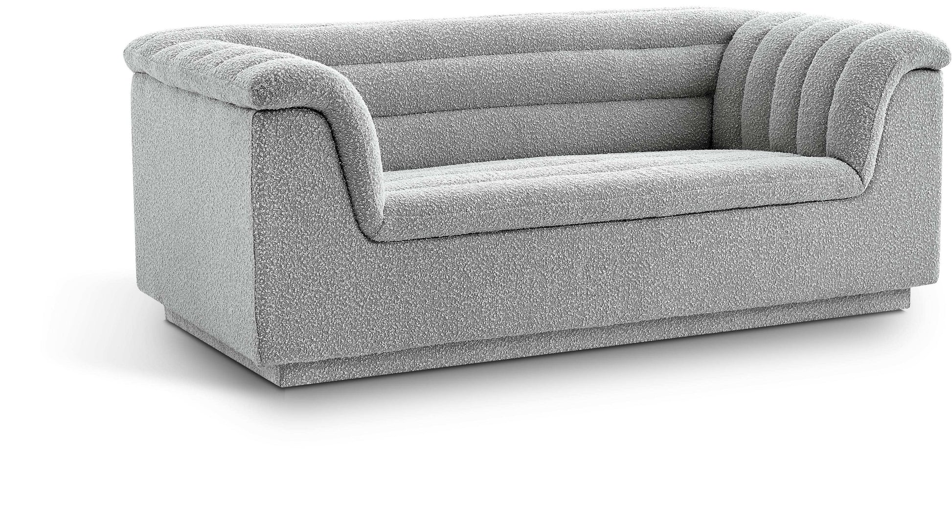 Cascade - Boucle Loveseat - Best Buy Furniture