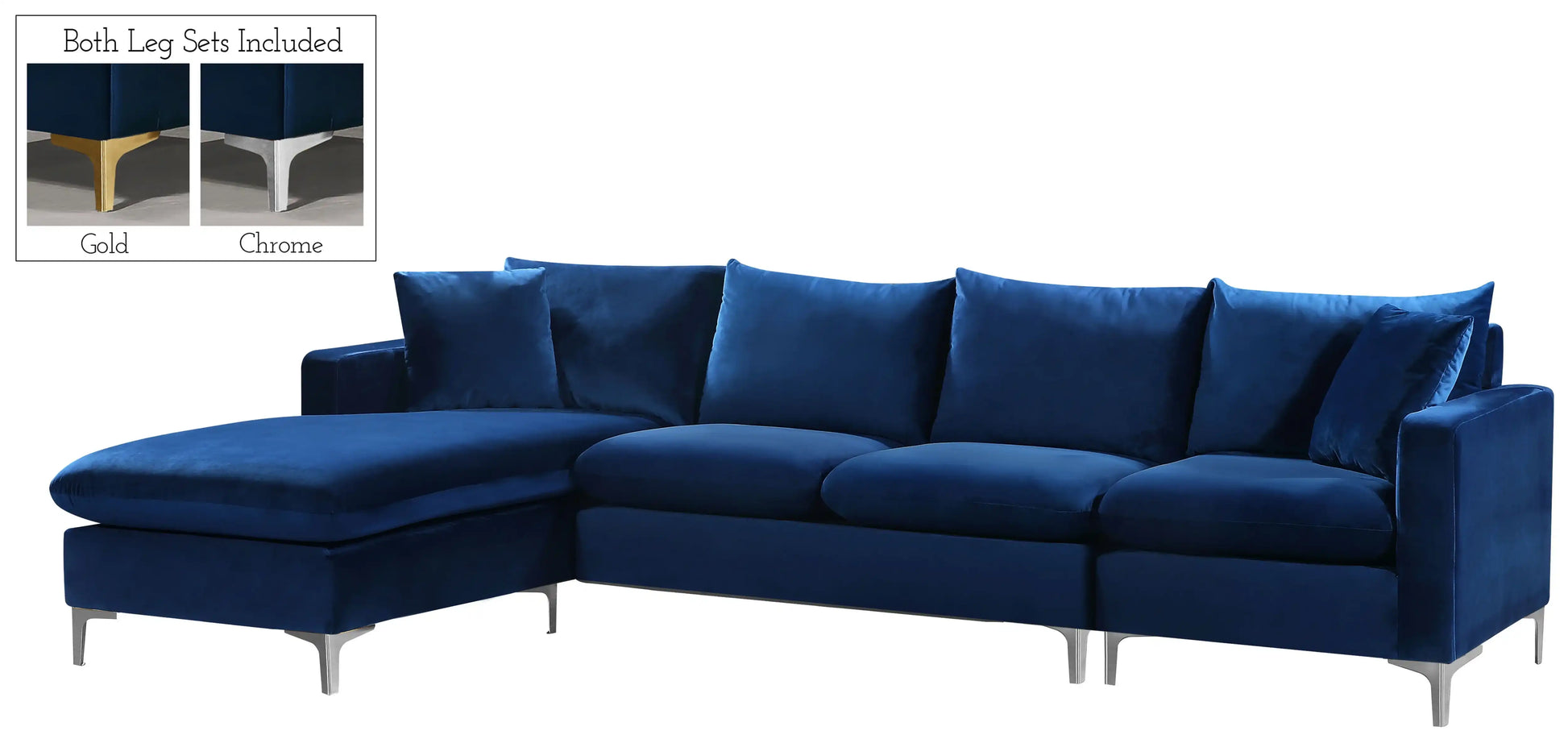 Naomi - Reversible Sectional - Best Buy Furniture