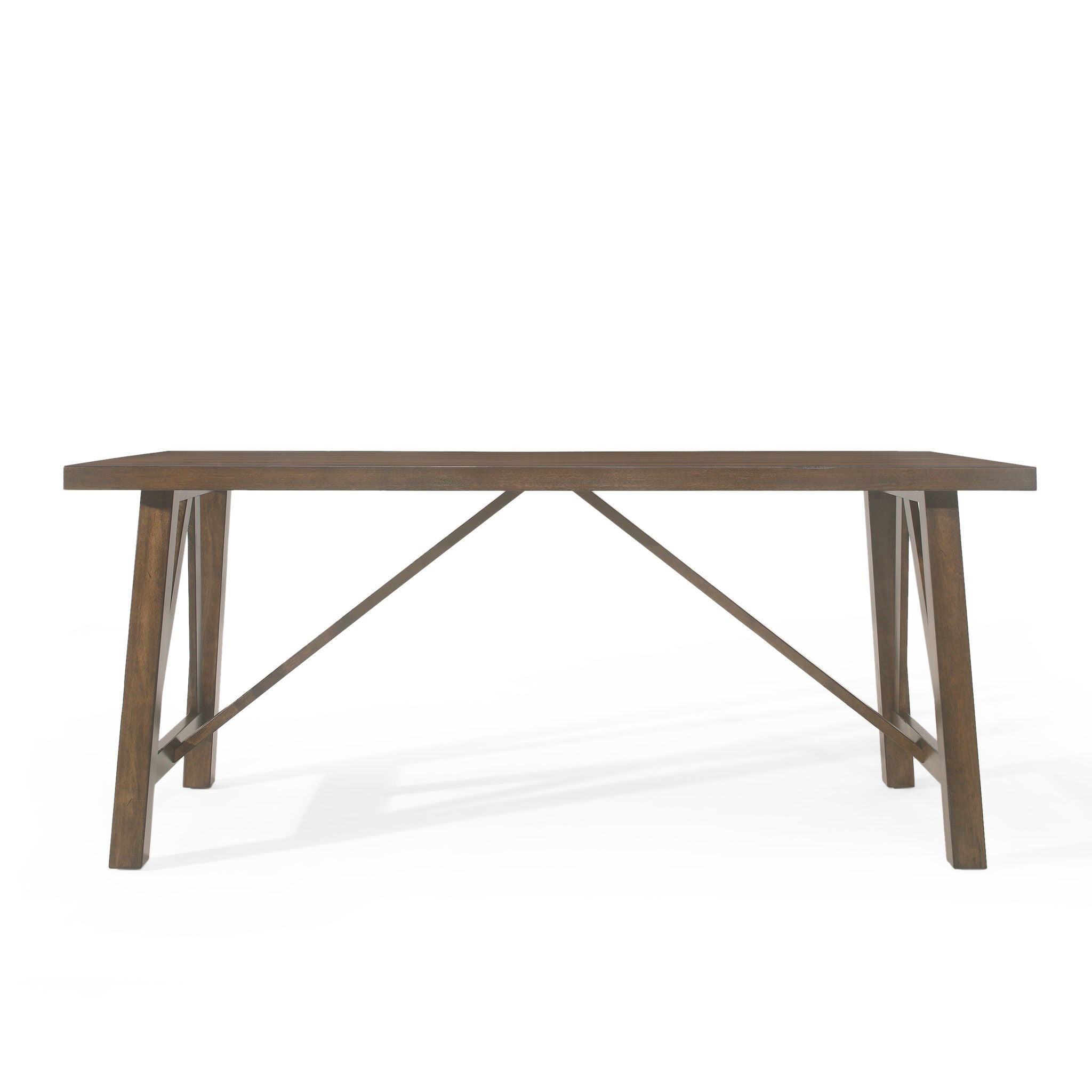 Farmhouse Style Dining Table With Wood Like Top - Best Buy Furniture