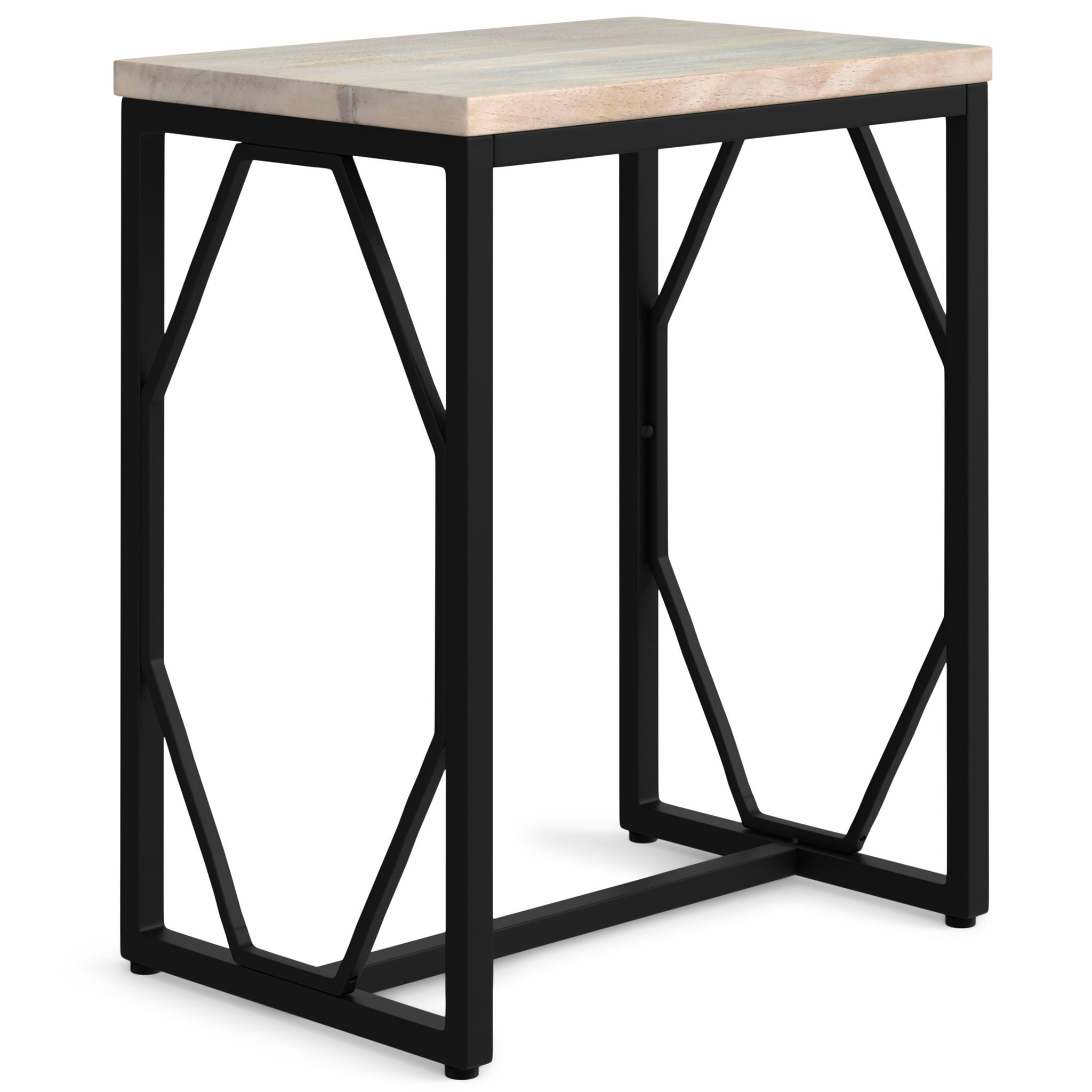 Selma - Handcrafted Metal And Wood Accent Table - Best Buy Furniture