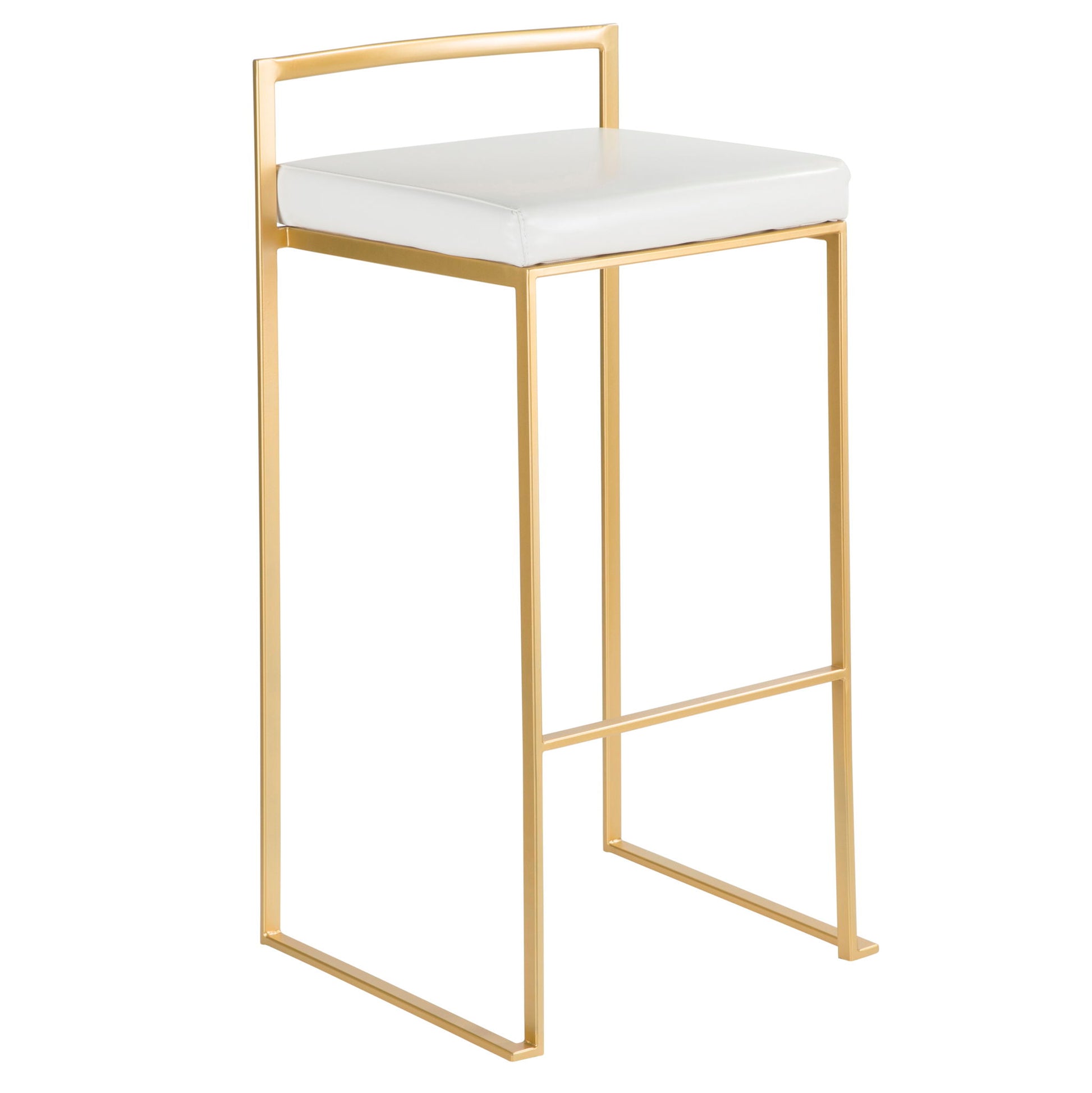 Fuji - Contemporary / Glam & Quality Construction Barstool - Best Buy Furniture
