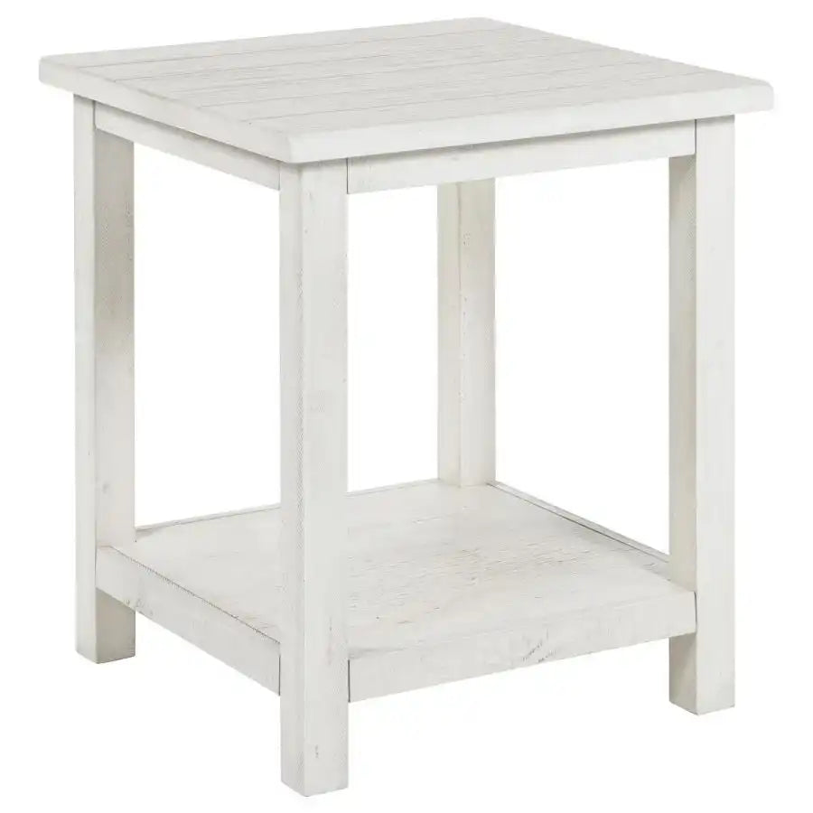 Payne - Wood End Table with Shelf - Best Buy Furniture