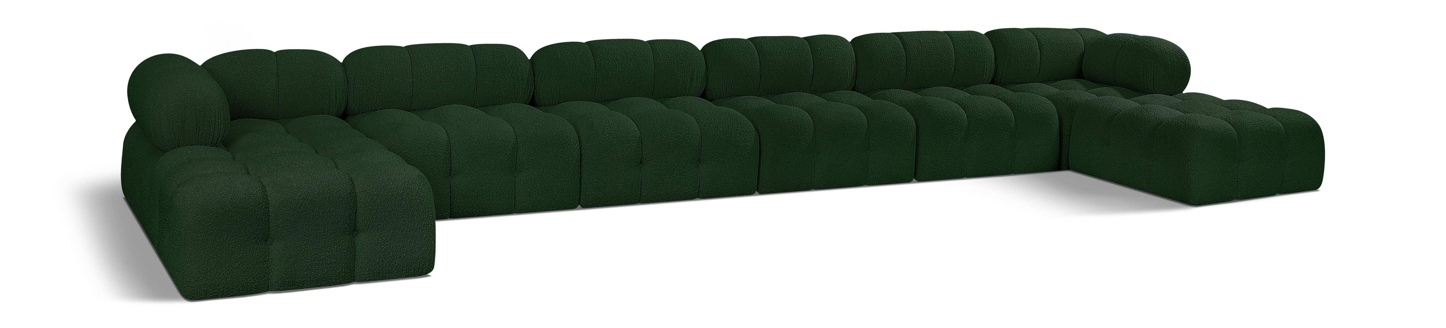 Ames - 8 Piece Fabric Modular Sectional - Best Buy Furniture