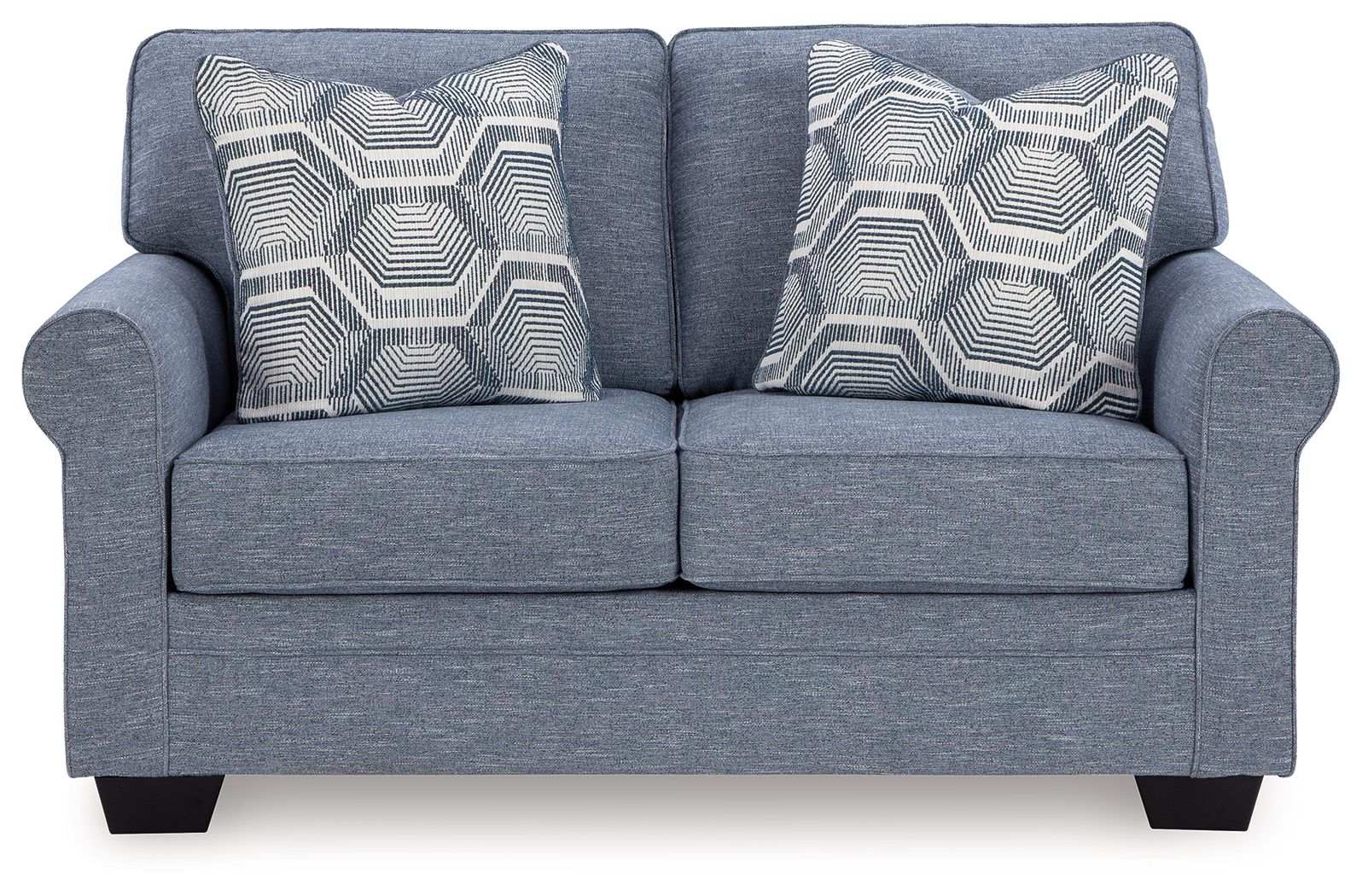 Carissa Manor - Loveseat - Denim - Best Buy Furniture