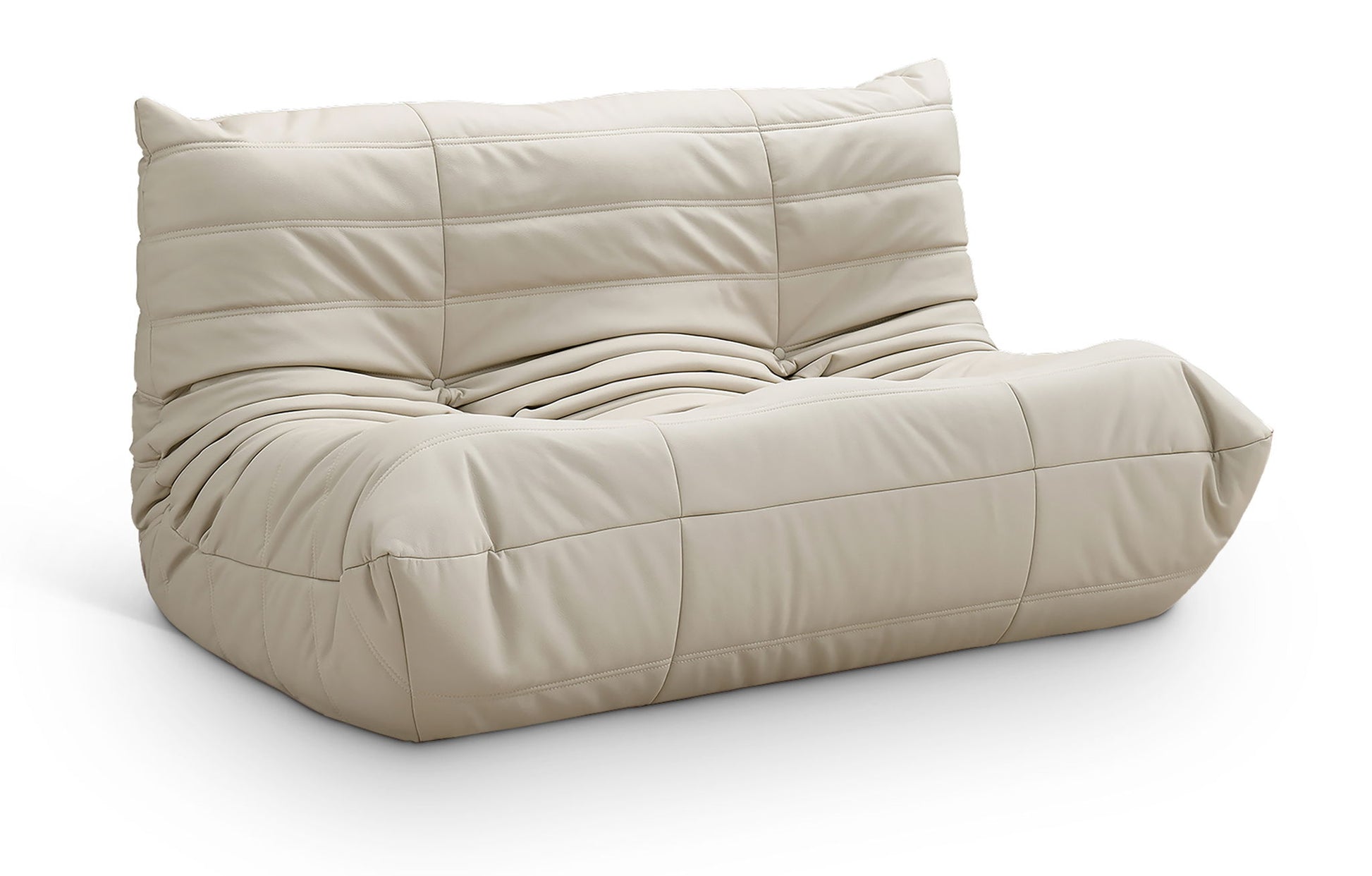 Relax - Vegan Leather 54.75" Upholstered Loveseat - Best Buy Furniture