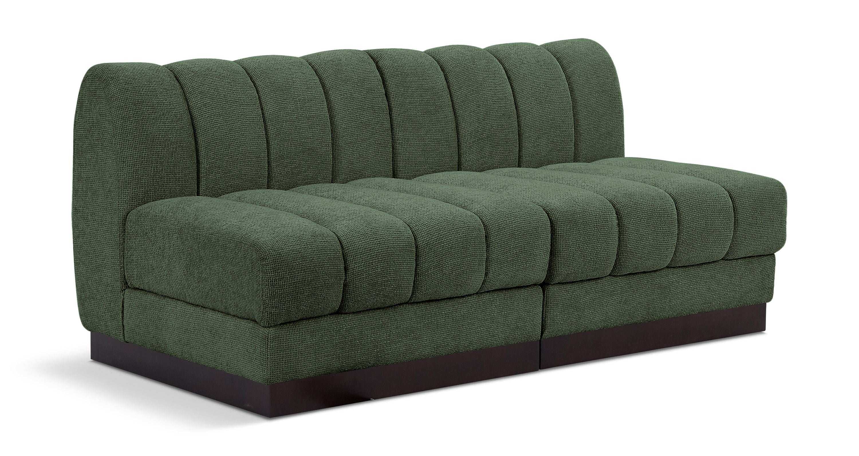 Quinn - 2 Seat Modular Armless Sofa - Best Buy Furniture