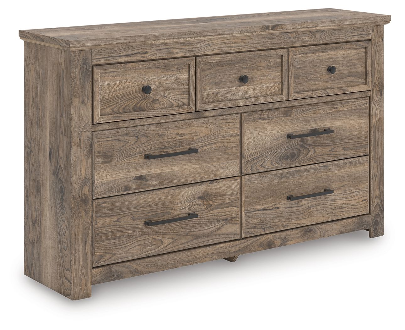 Rusticott - Seven Drawer Dresser - Best Buy Furniture
