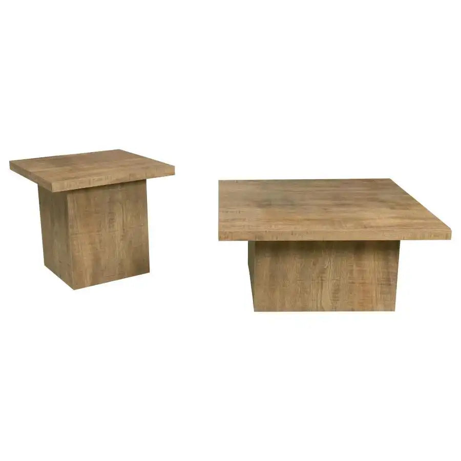 Devar - Square Coffee Table Set - Best Buy Furniture