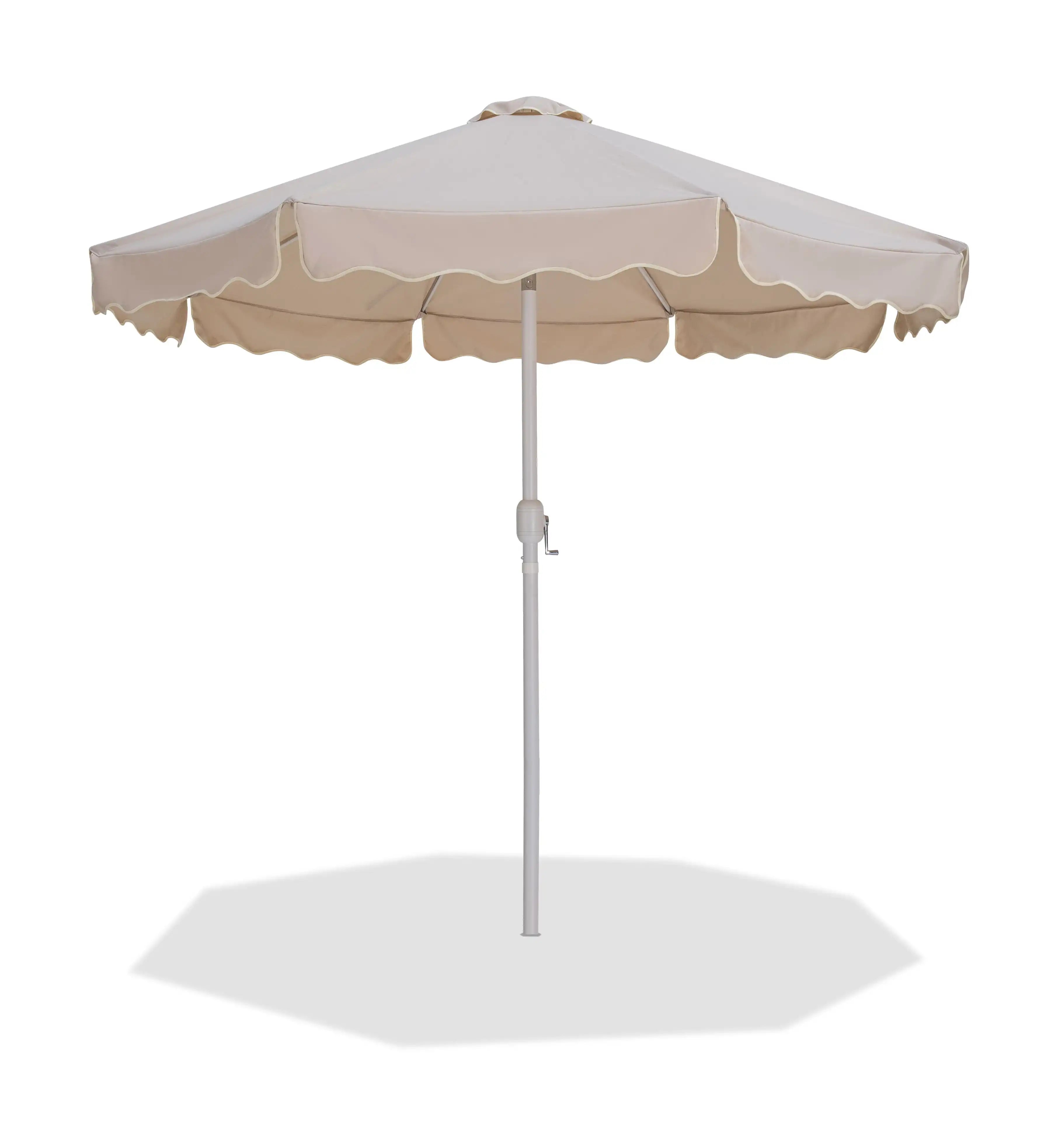 Amalfi - Patio Umbrella - White Pole - Best Buy Furniture