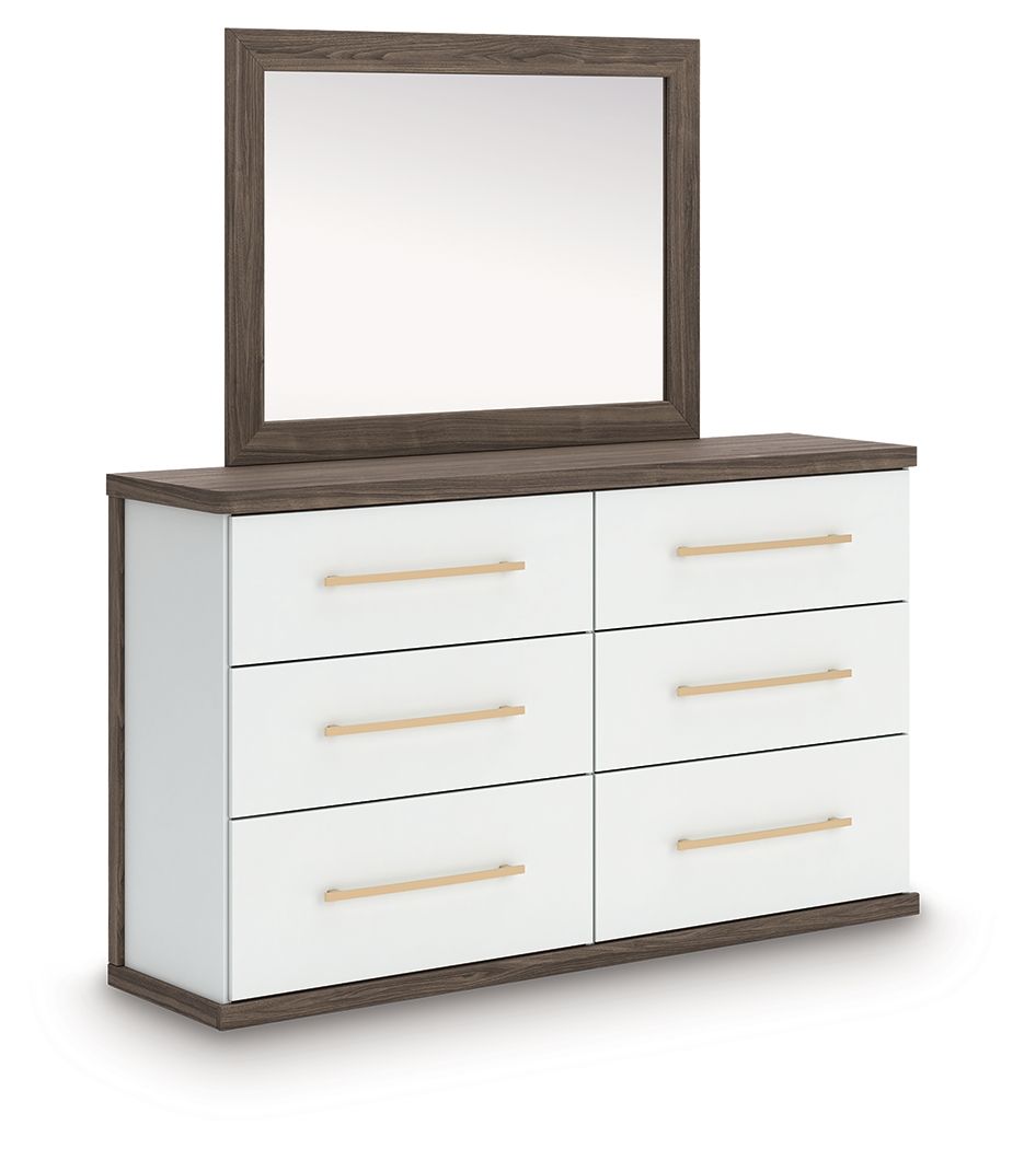 Kendanport - Six Drawer Dresser - Best Buy Furniture