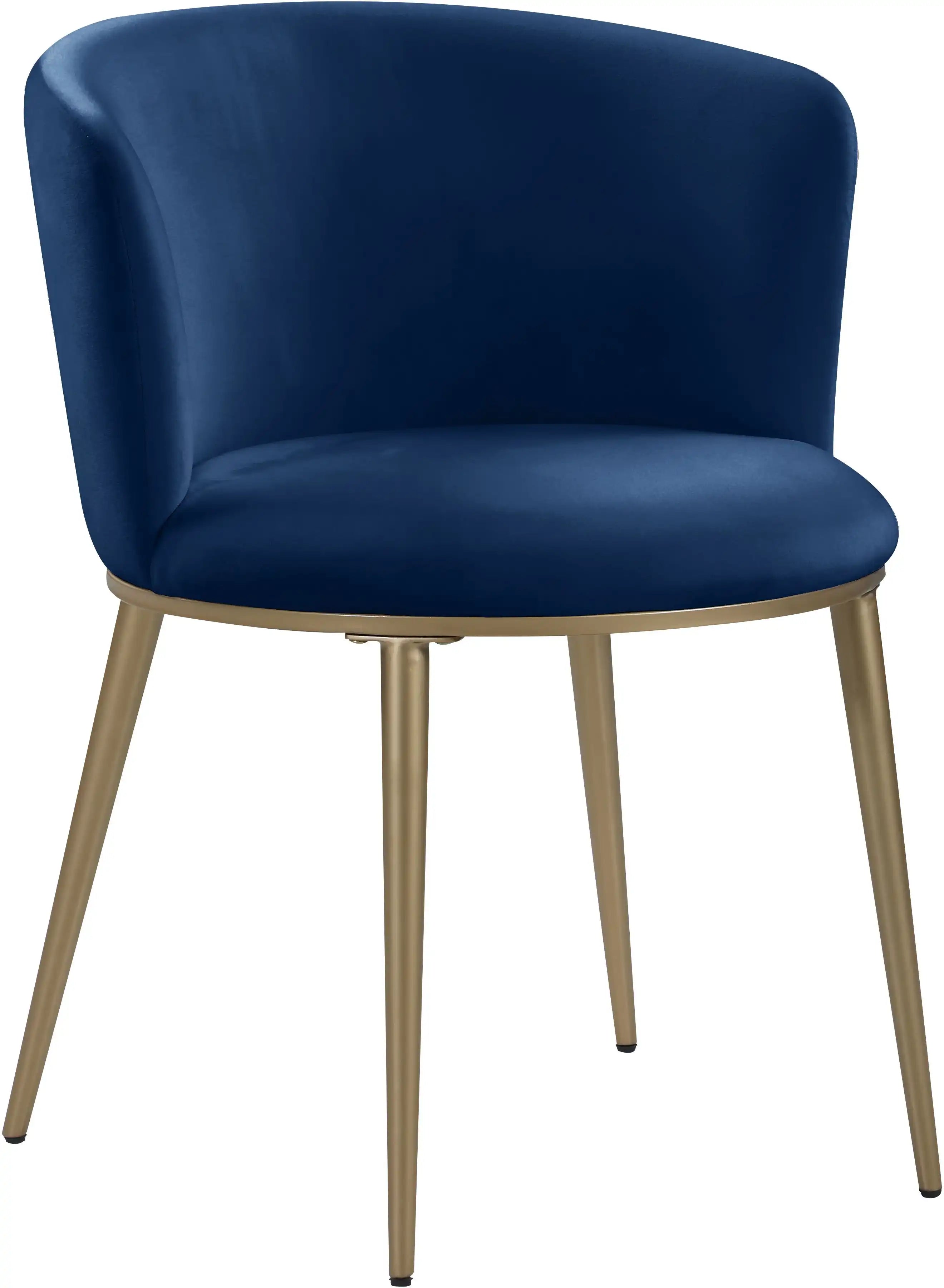 Skylar - Dining Chair with Gold Legs (Set of 2) - Best Buy Furniture