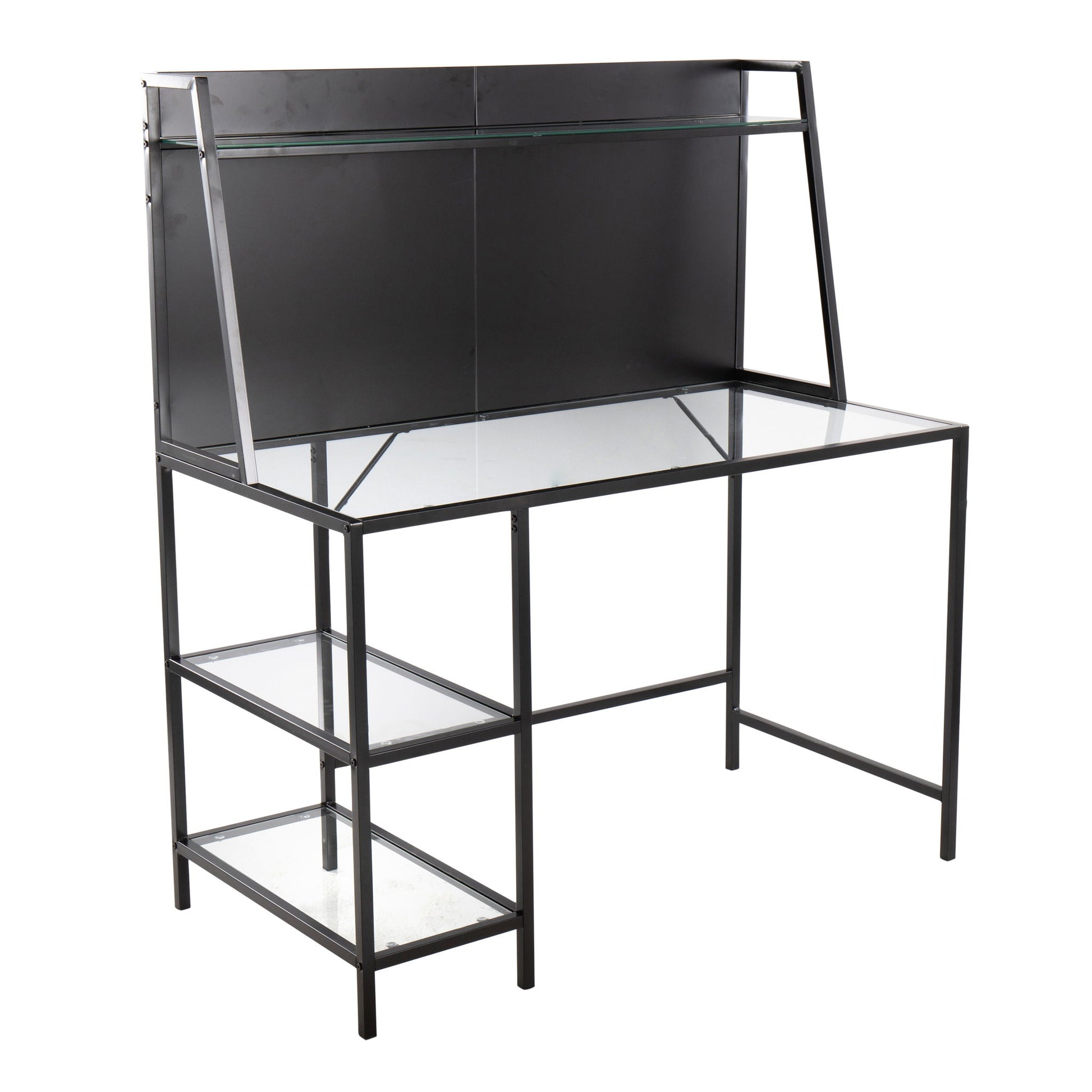 Geo - Tier Contemporary Desk - Best Buy Furniture