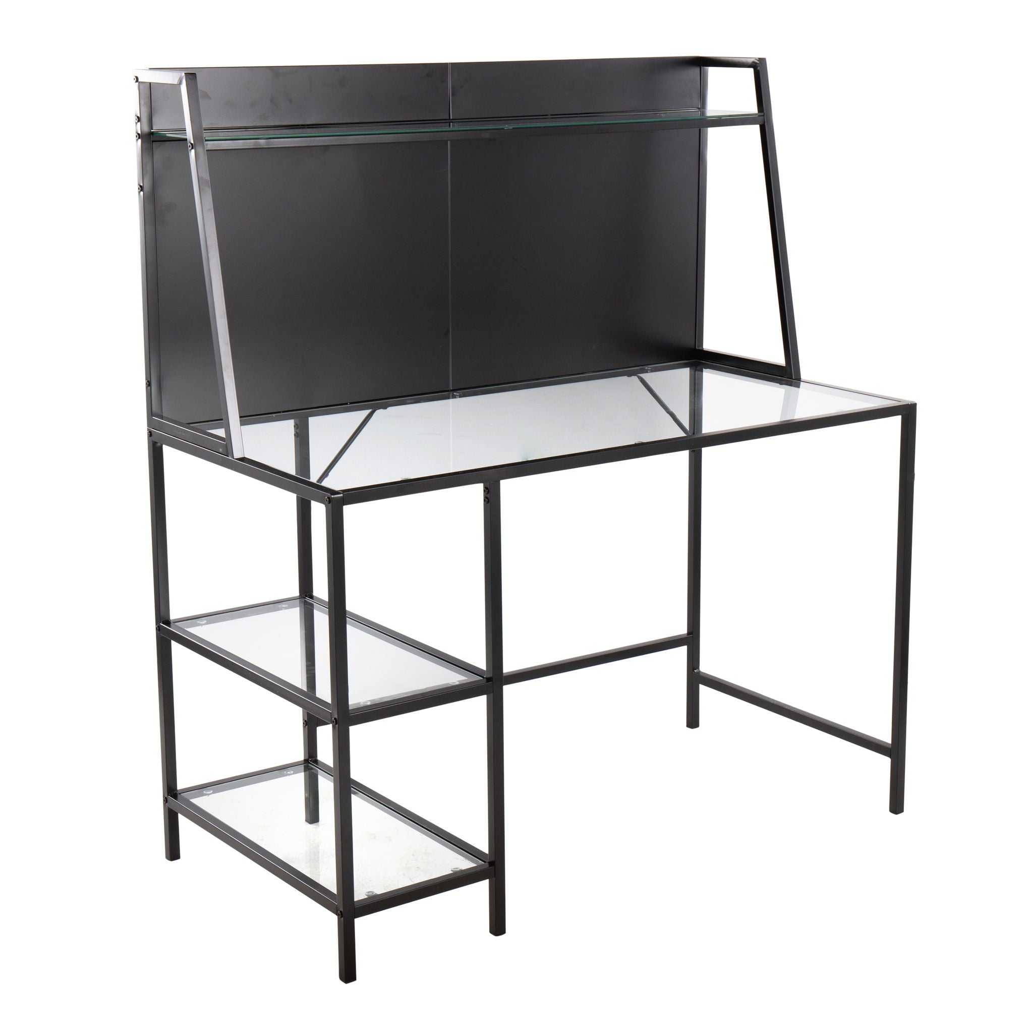 Geo - Tier Contemporary Desk - Best Buy Furniture