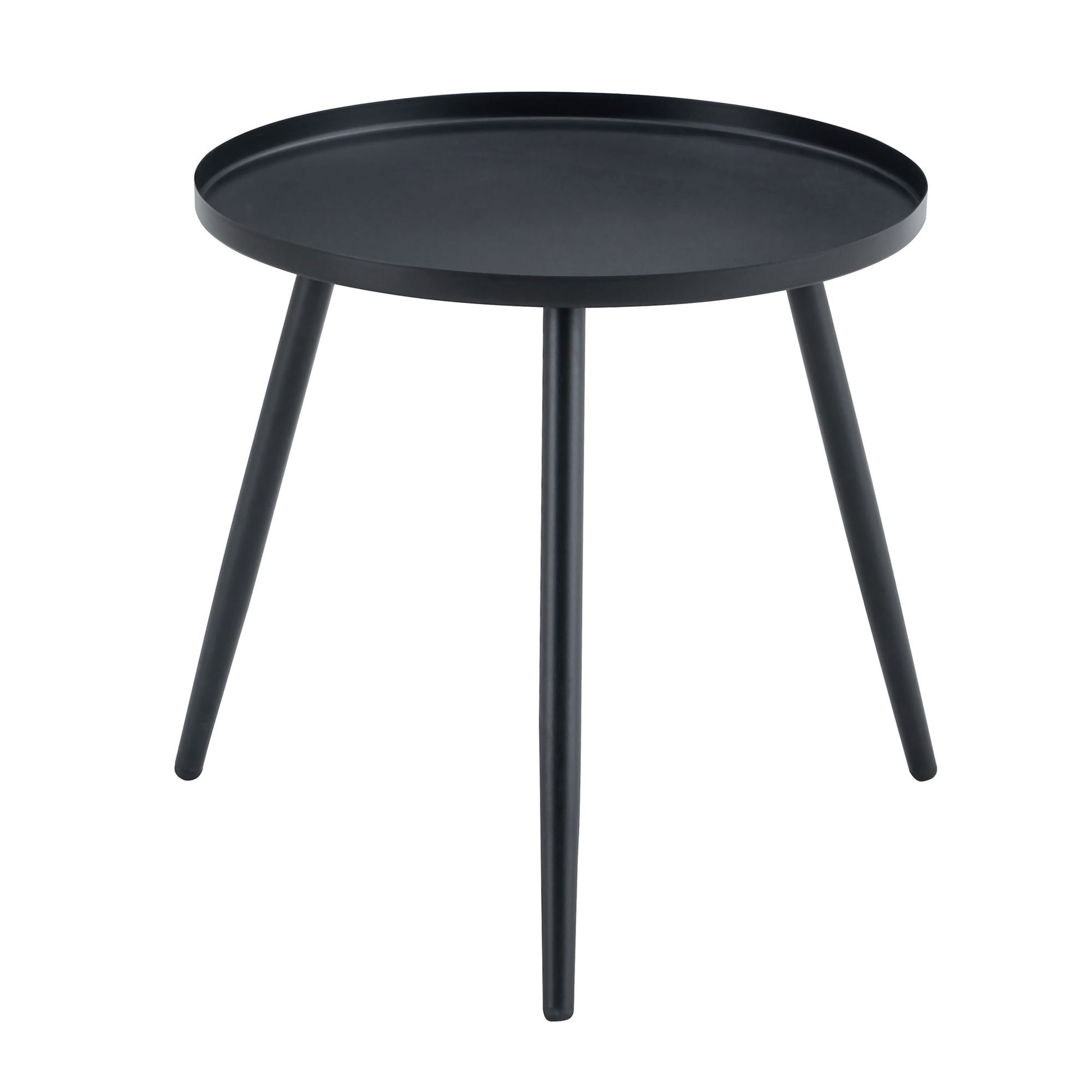Modern 3 Piece Set, Anti - Spill Round Coffee Table, 2 Rattan Swivel Chairs, Outdoor Patio Furniture For Tea Time - Black / Wood - Best Buy Furniture