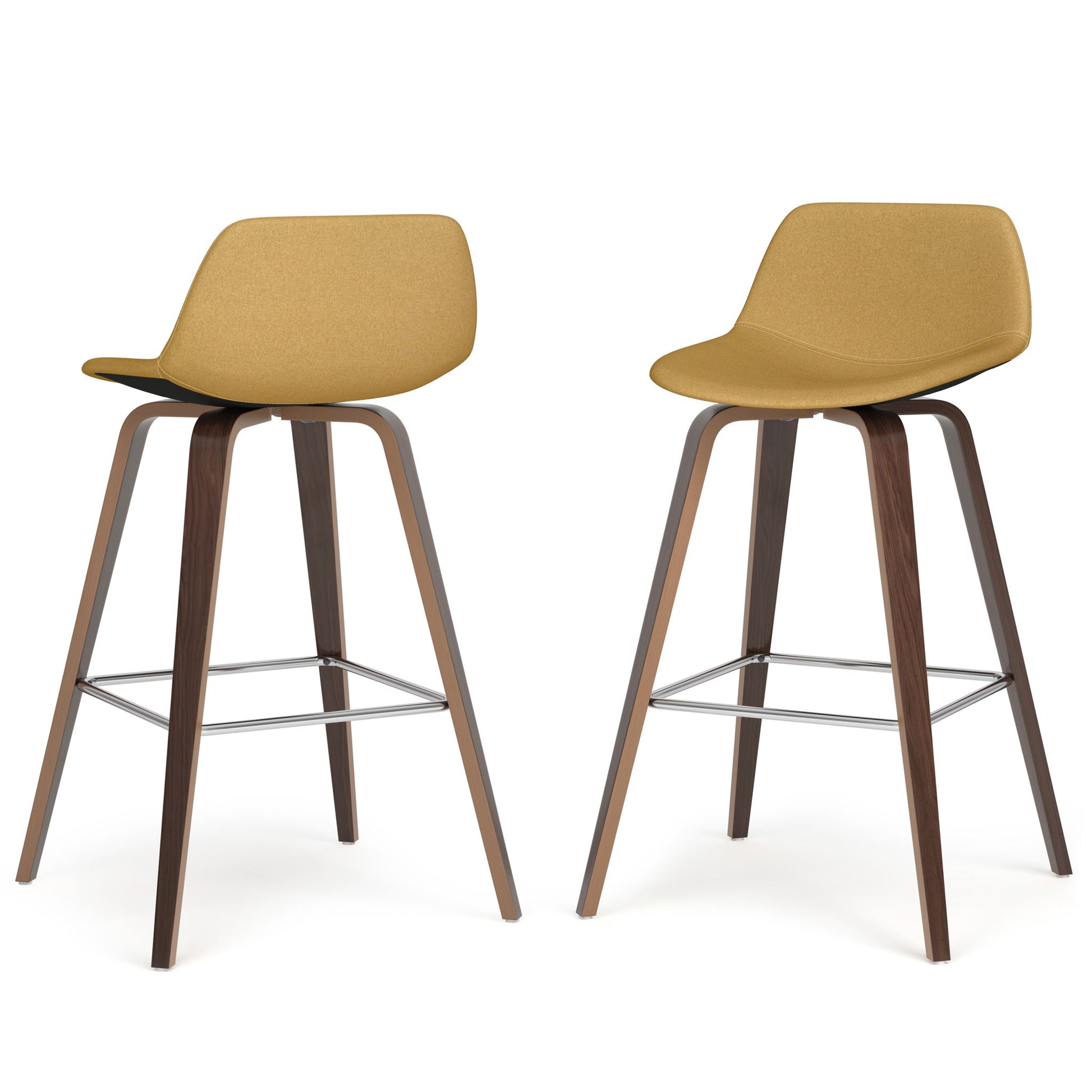 Randolph Bentwood - Counter / Bar Height Stool (Set of 2) - Best Buy Furniture