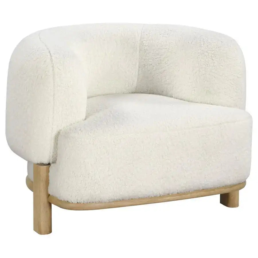 Lawler - Upholstered Barrel Back Accent Chair - Best Buy Furniture