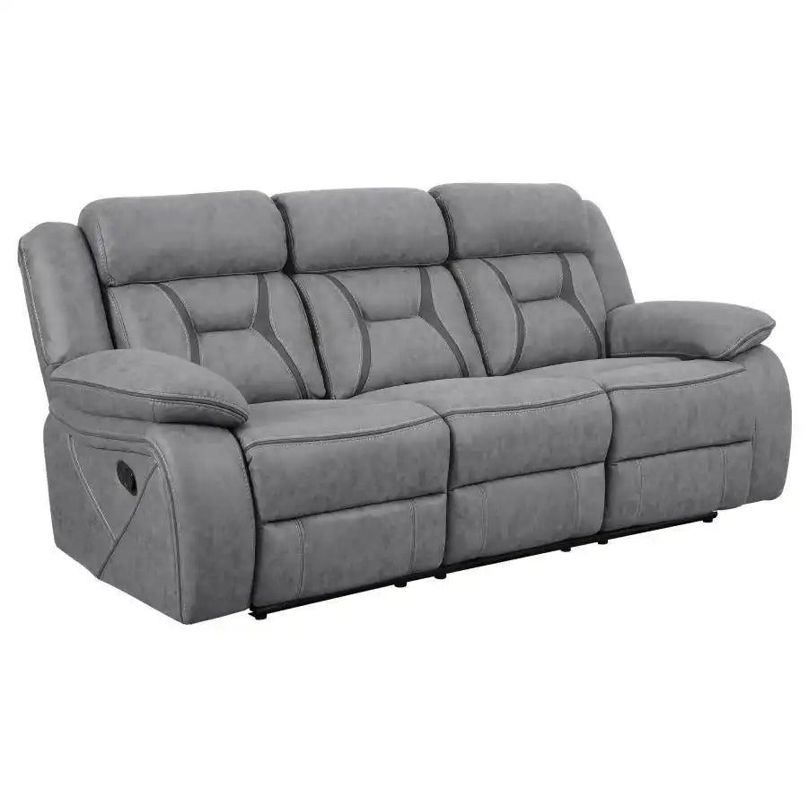 Higgins - Pillow Top Arm Upholstered Motion Sofa - Best Buy Furniture