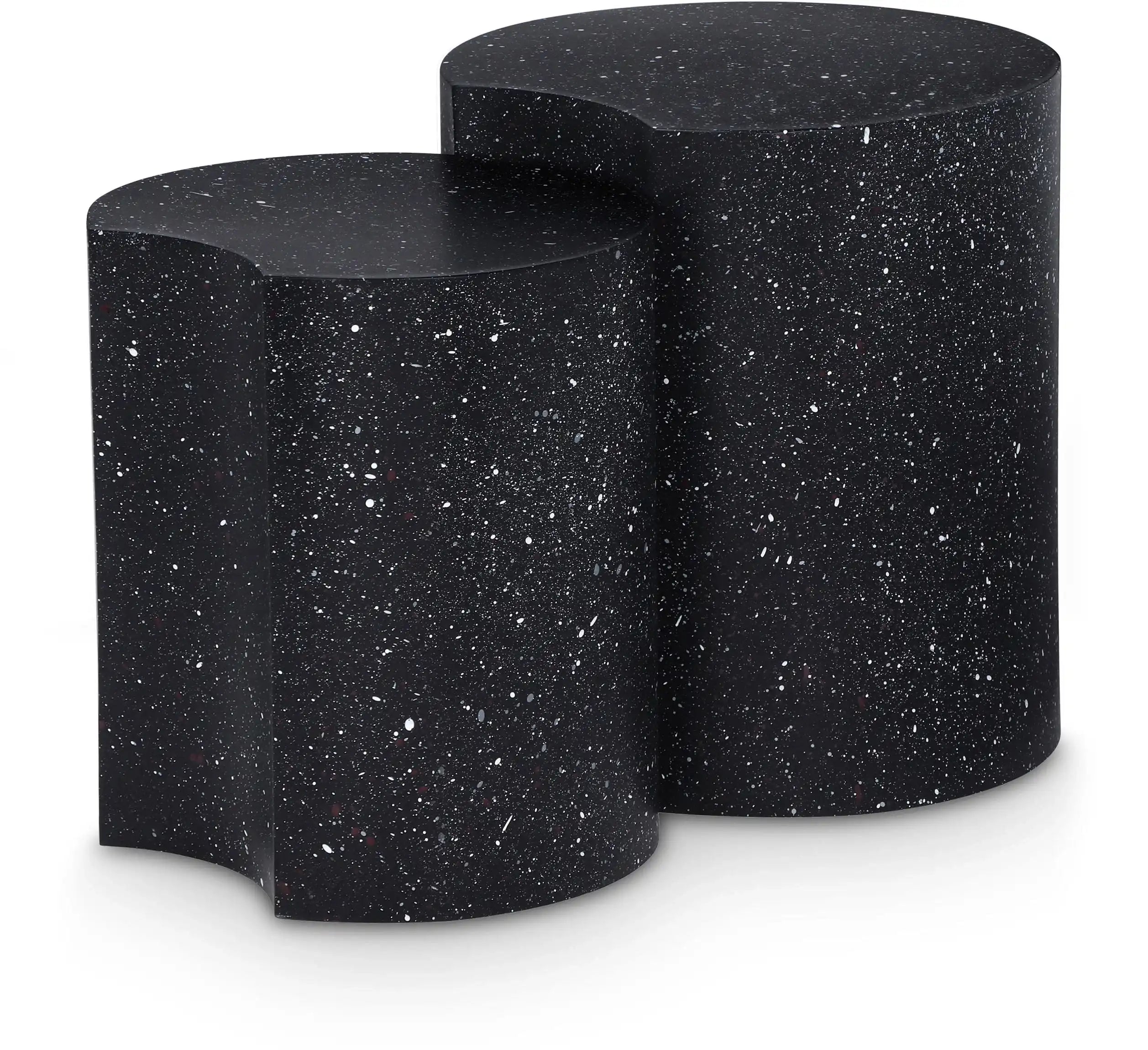 Dimple - Modular End Table - Terazzo Finish - Best Buy Furniture