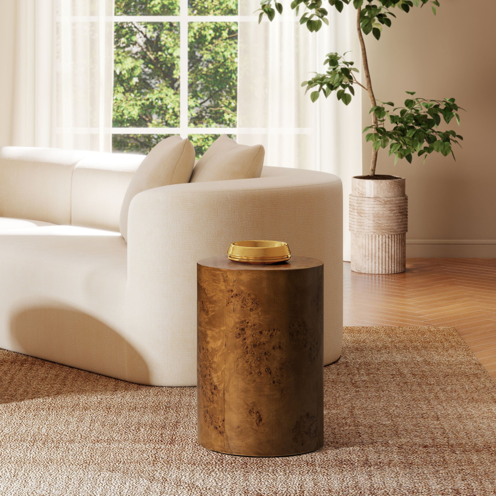 Nebula - Accent Pillar Side Table - Best Buy Furniture
