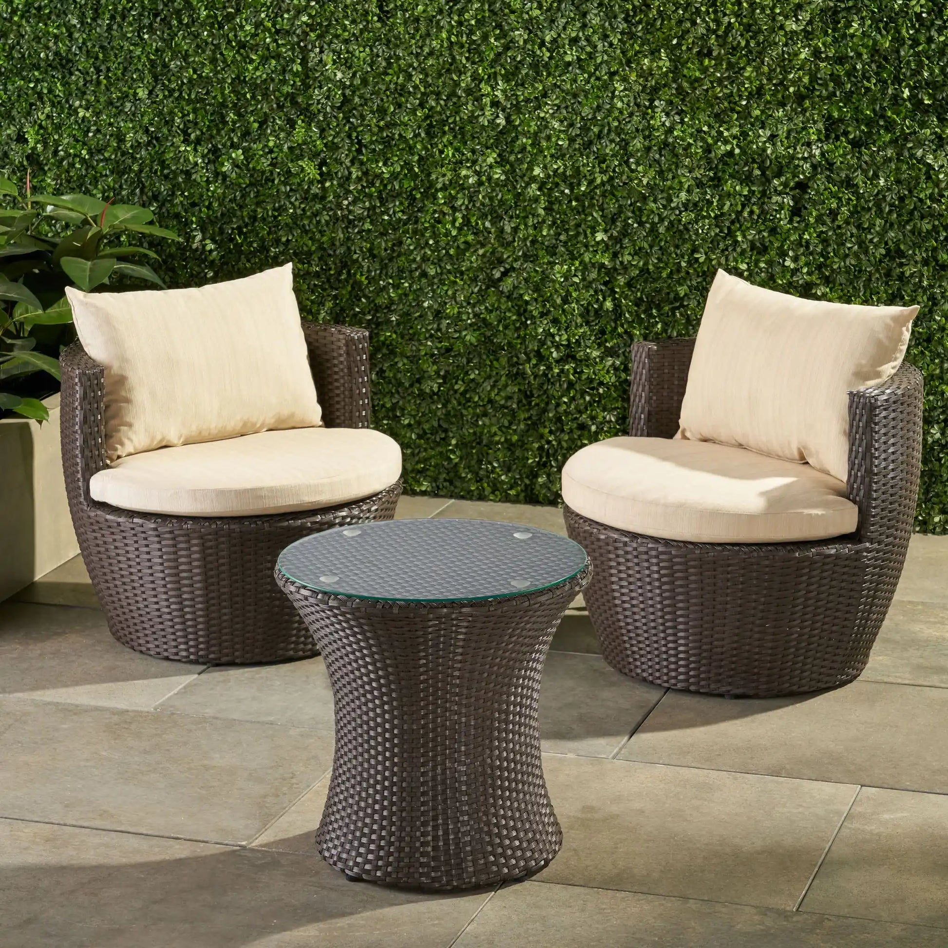 Kono - Chat Set Outdoor Furniture - Best Buy Furniture