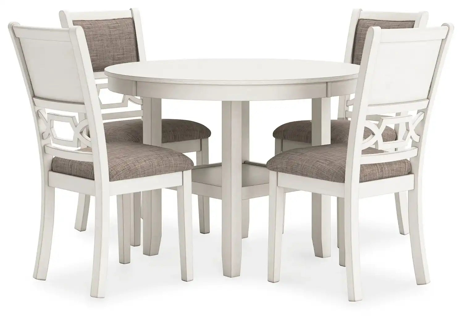Erinberg - Dining Room Table Set (Set of 5) - Antique White - Best Buy Furniture