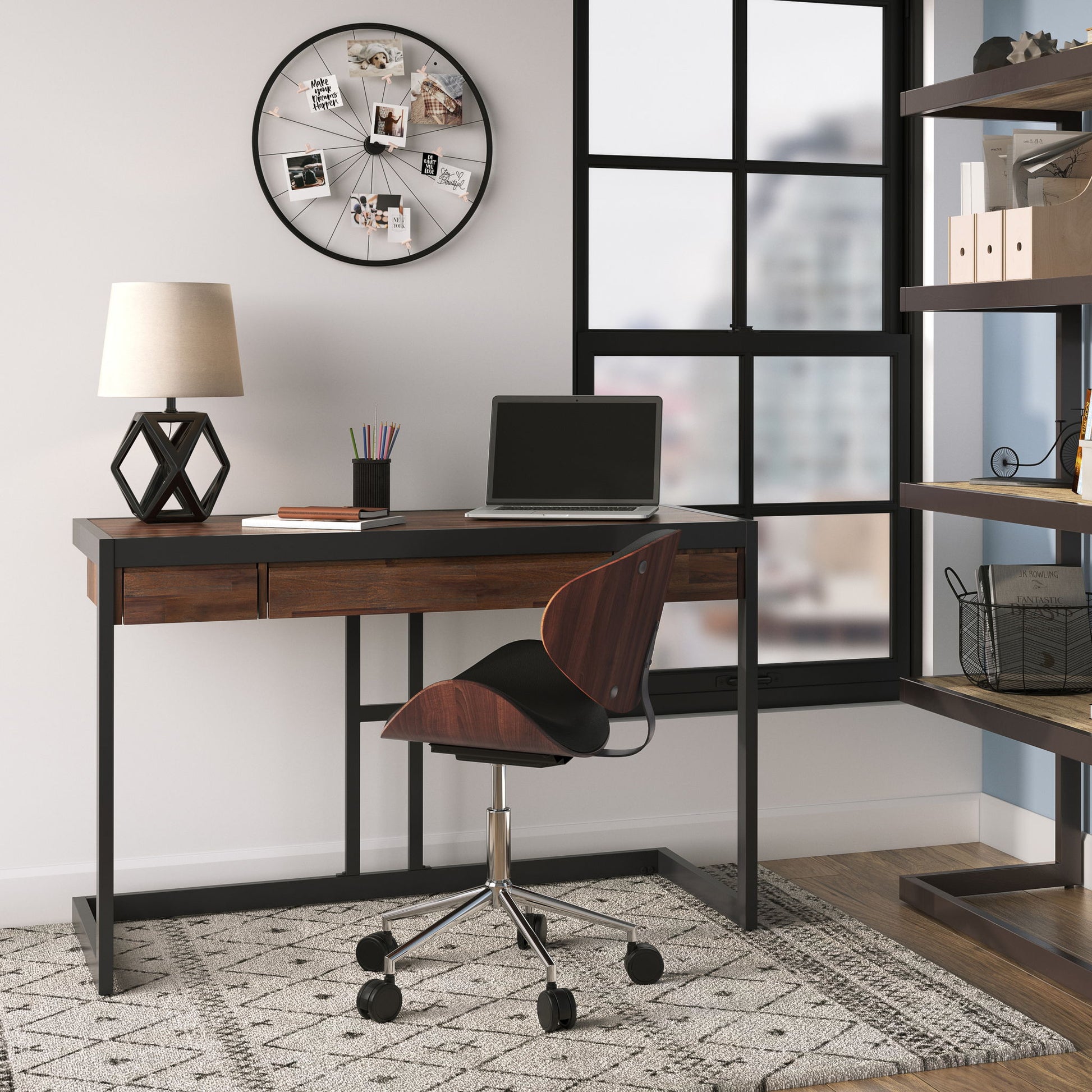 Erina - Handcrafted Desk - Best Buy Furniture