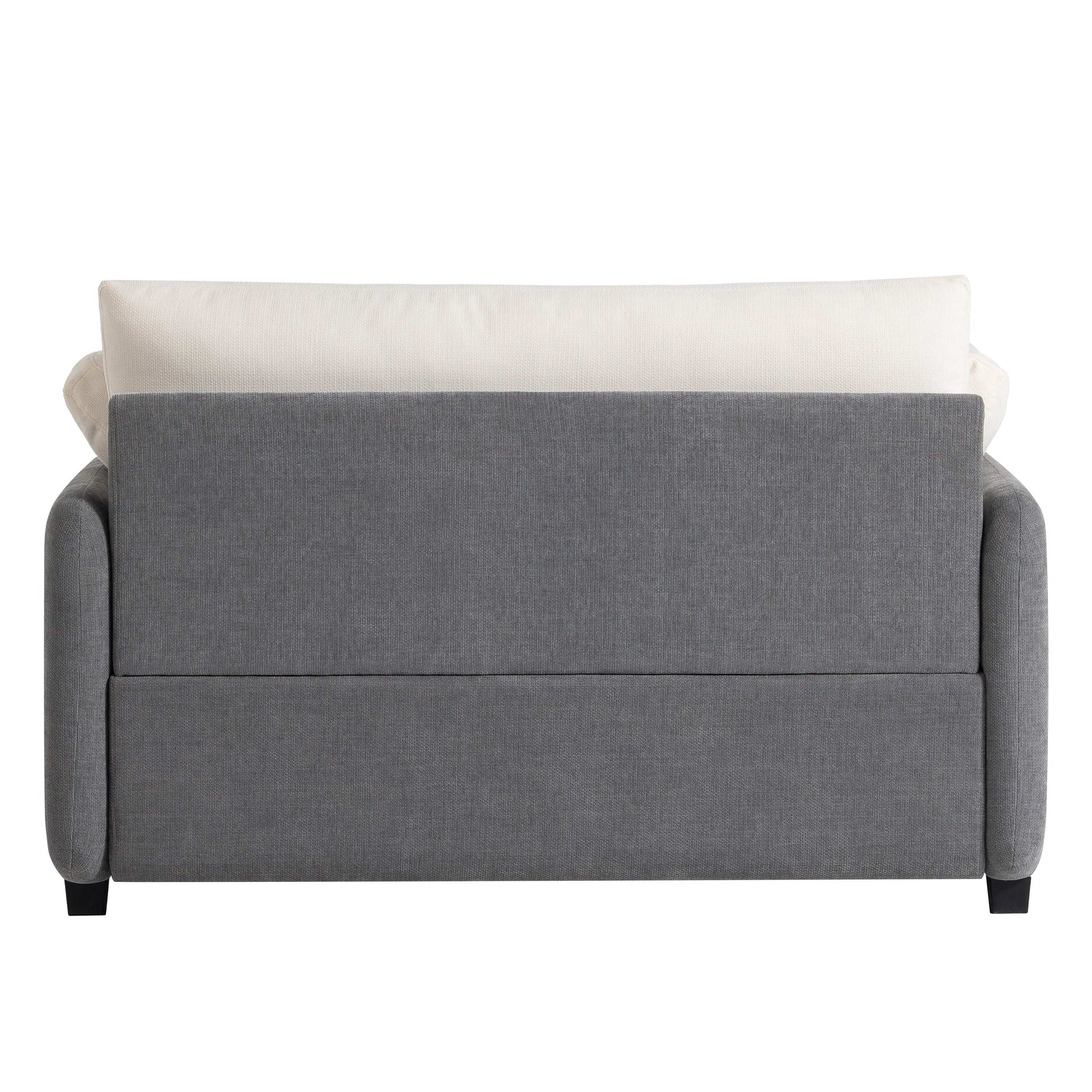 Oversized Chenille Single Sofa Chair,Wide and Deep Seat Accent Chair - Best Buy Furniture