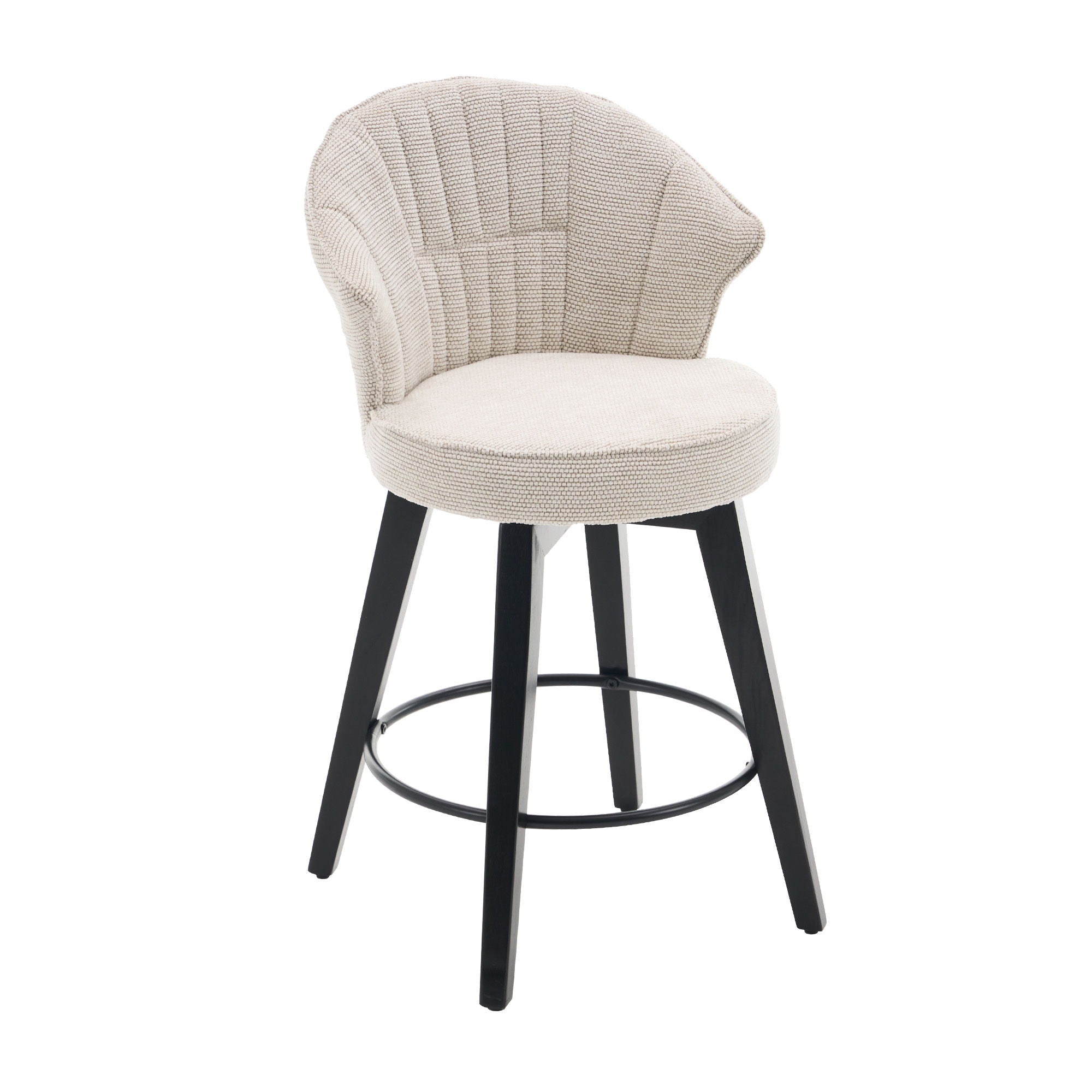 Wing Back Swivel Bar Stools (Set of 2) - Best Buy Furniture
