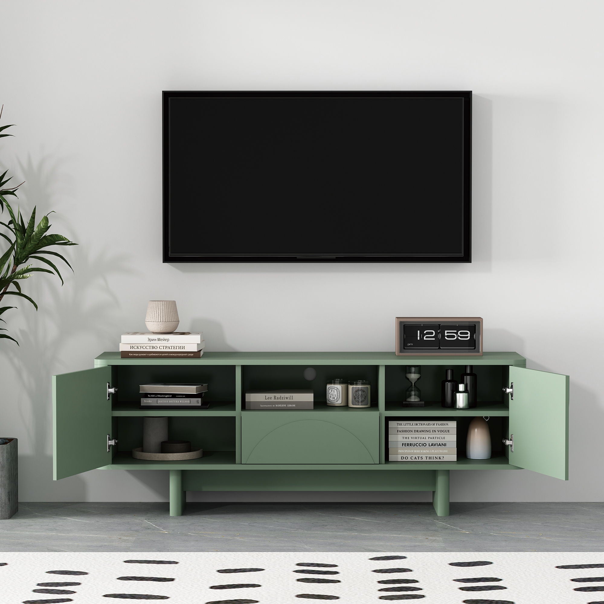 Ella - TV Stand With Adjustable Shelves